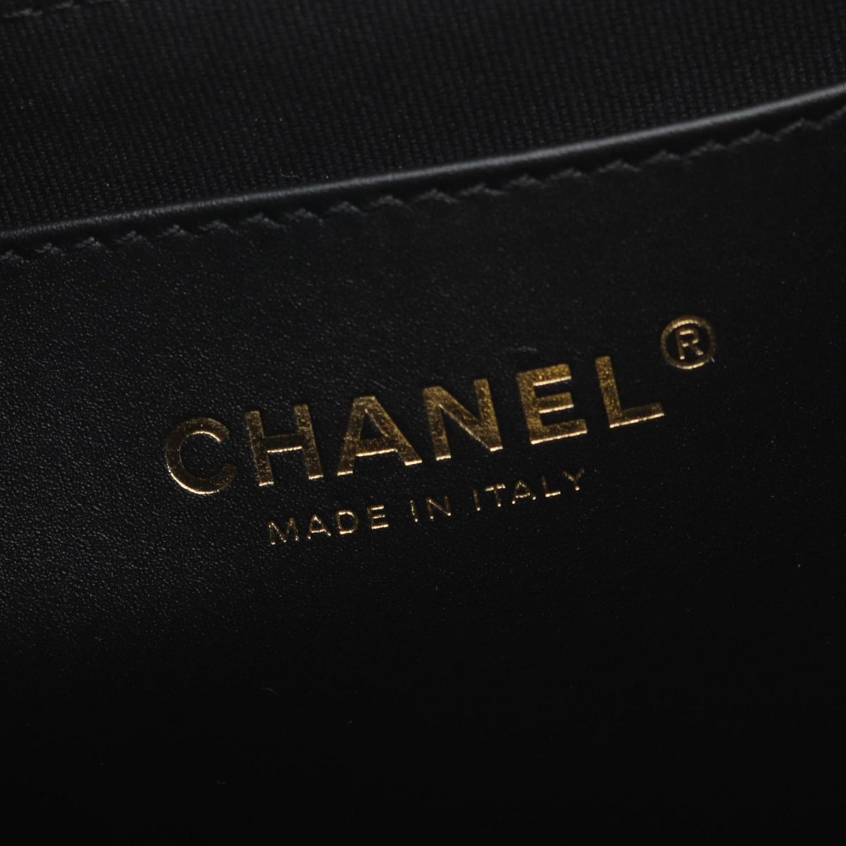 Chanel Small Quilted Lambskin Giant CC Chain Shoulder Bag