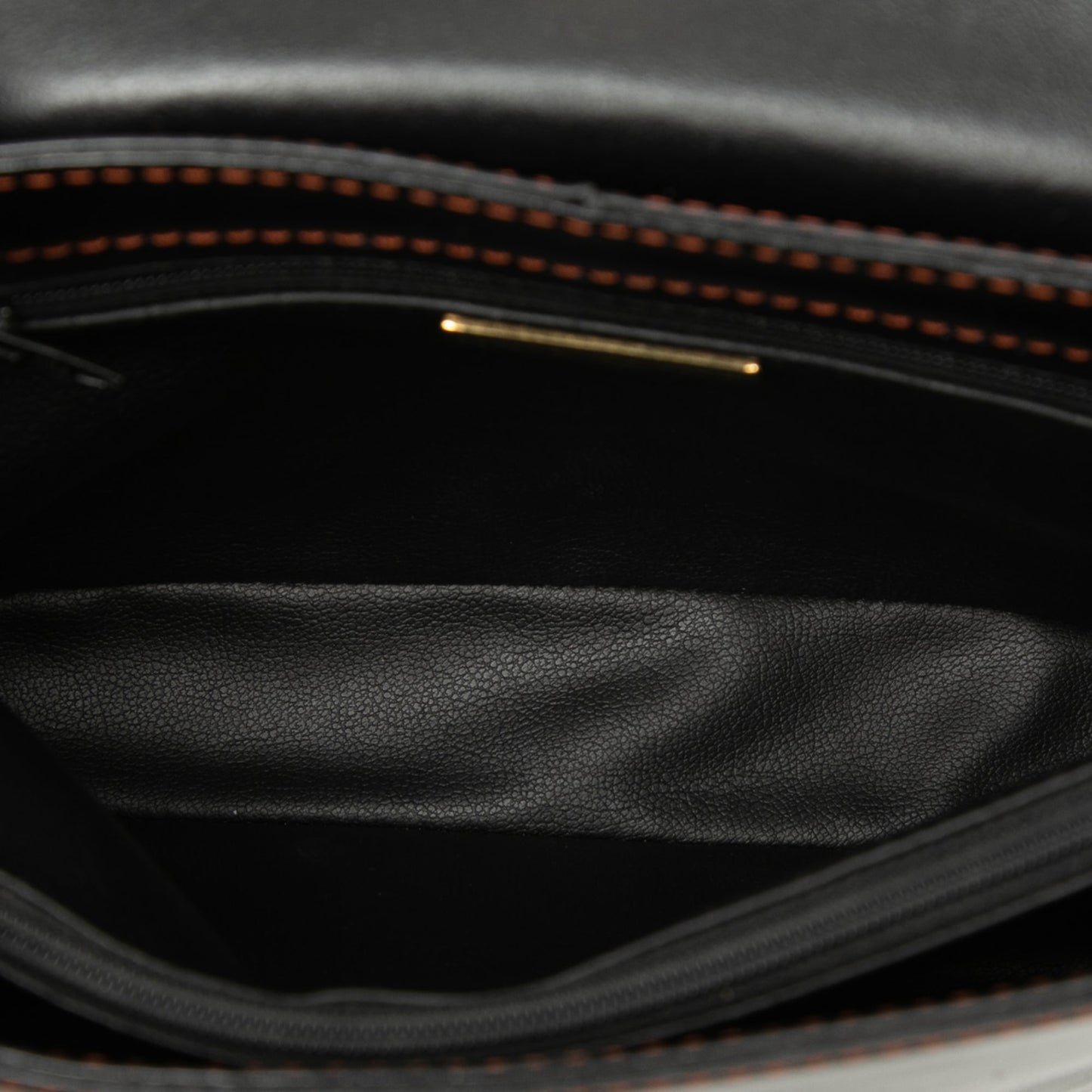 Saint Laurent Leather Cutout Crossbody