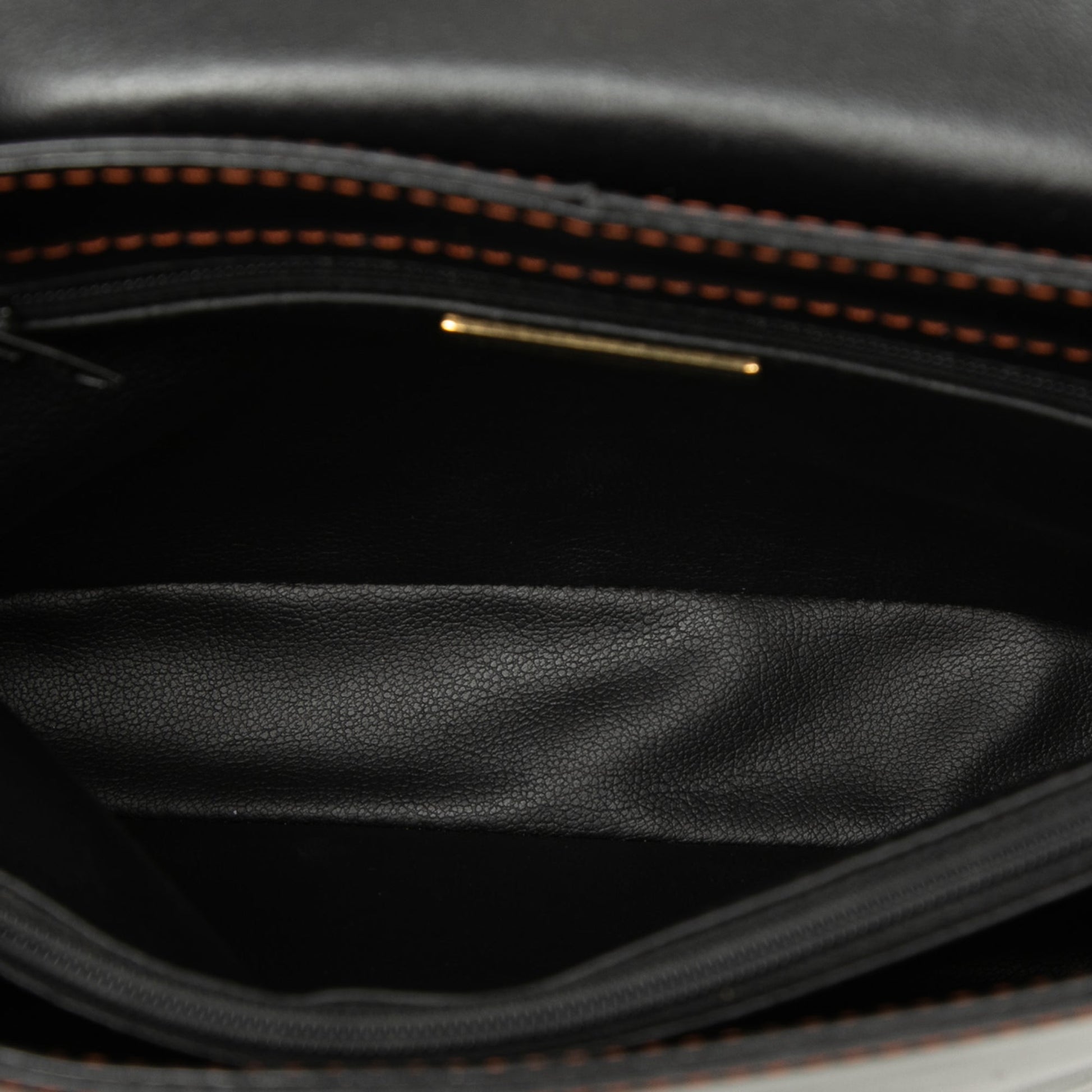 Saint Laurent Leather Cutout Crossbody