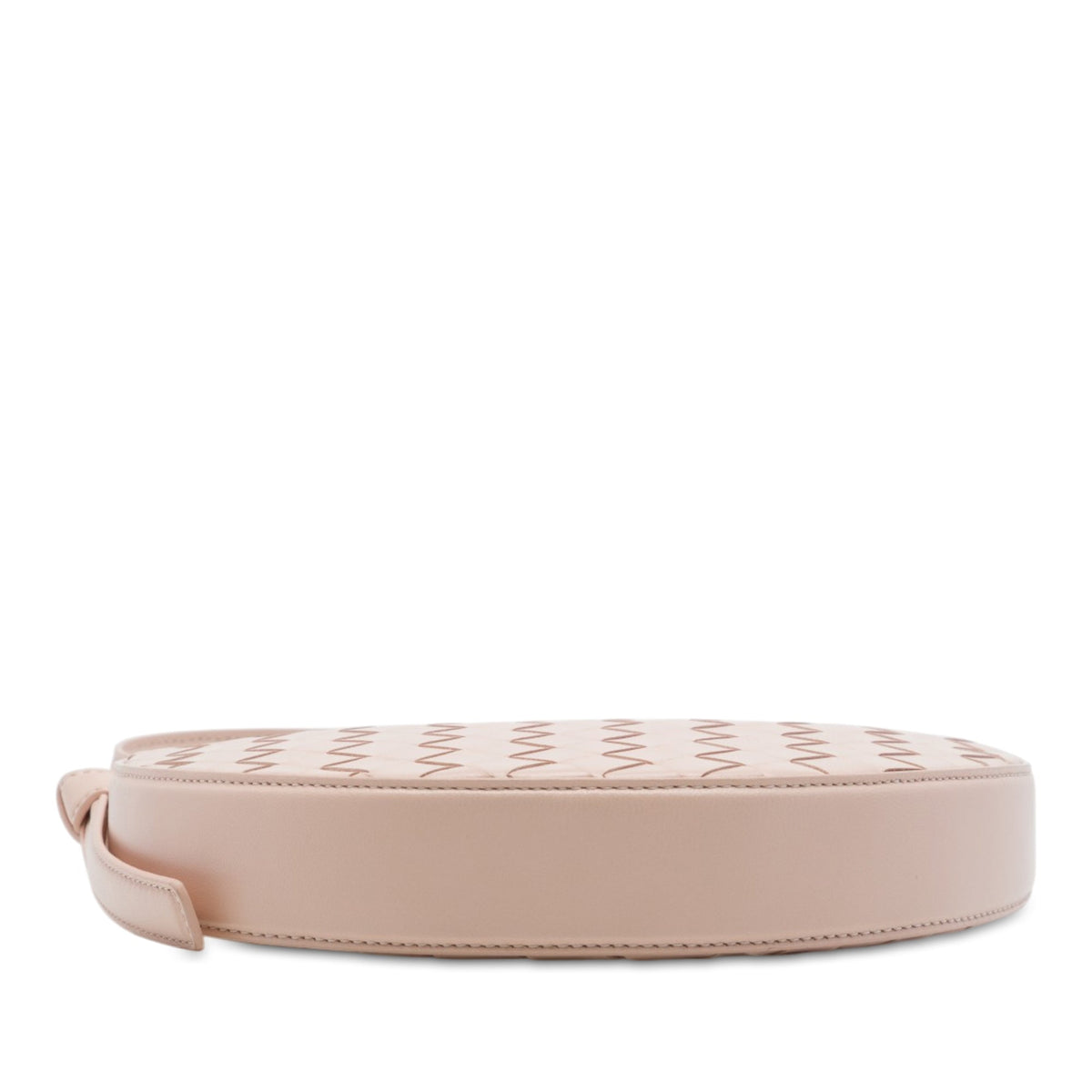 Bottega Veneta Mini Nappa Intrecciato Sunrise Hobo — Pink