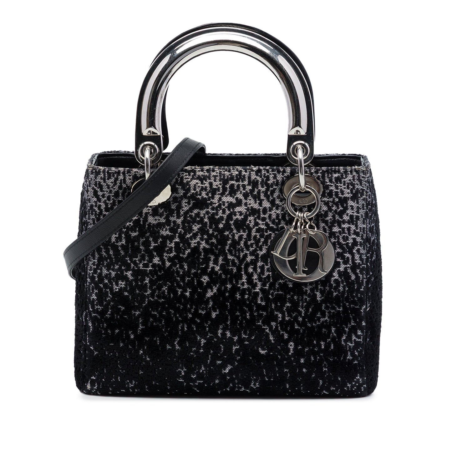 Dior Medium Fabric Lame Lady Dior