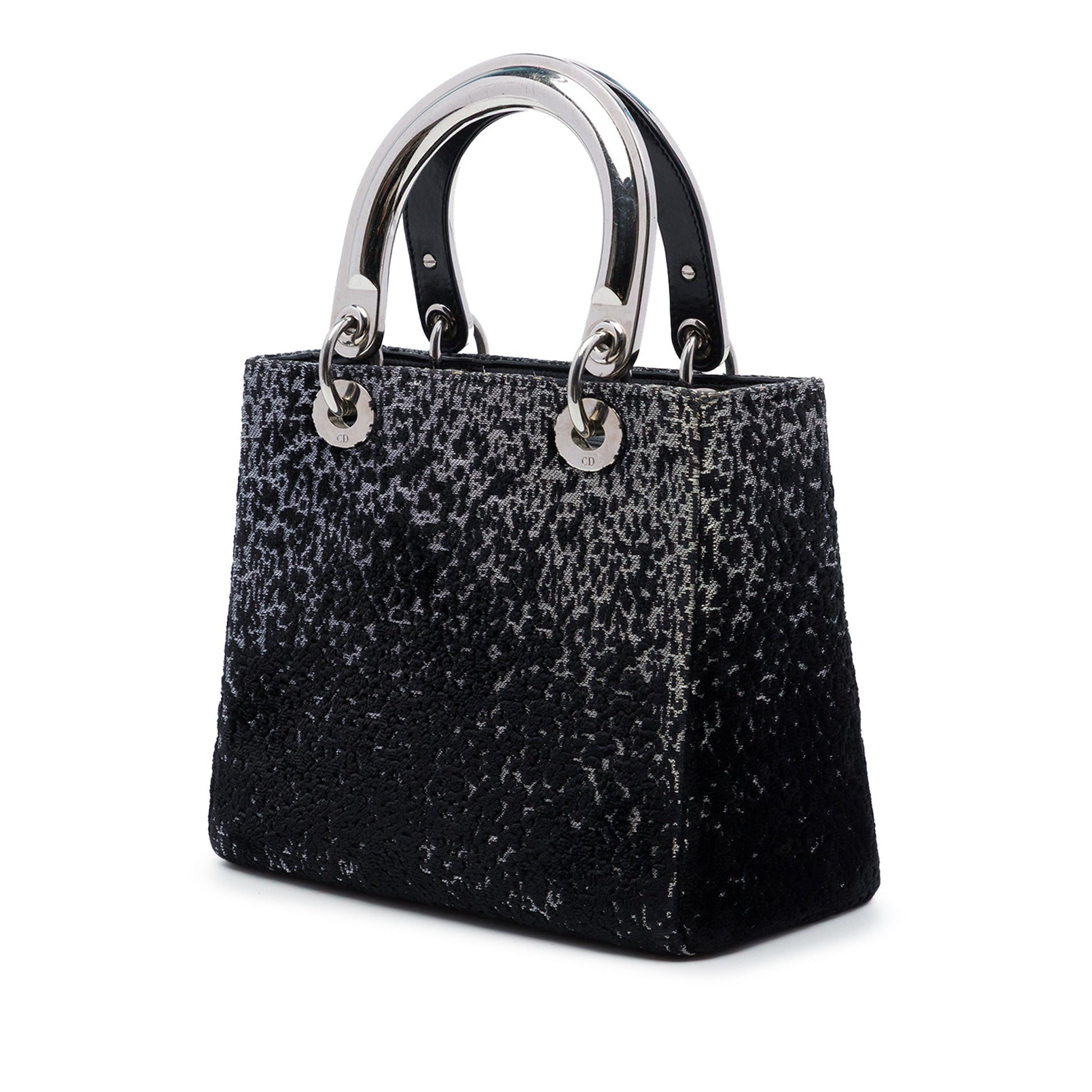 Dior Medium Fabric Lame Lady Dior