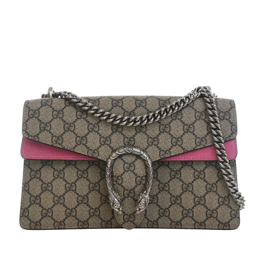 Gucci Medium GG Supreme Dionysus Shoulder Bag