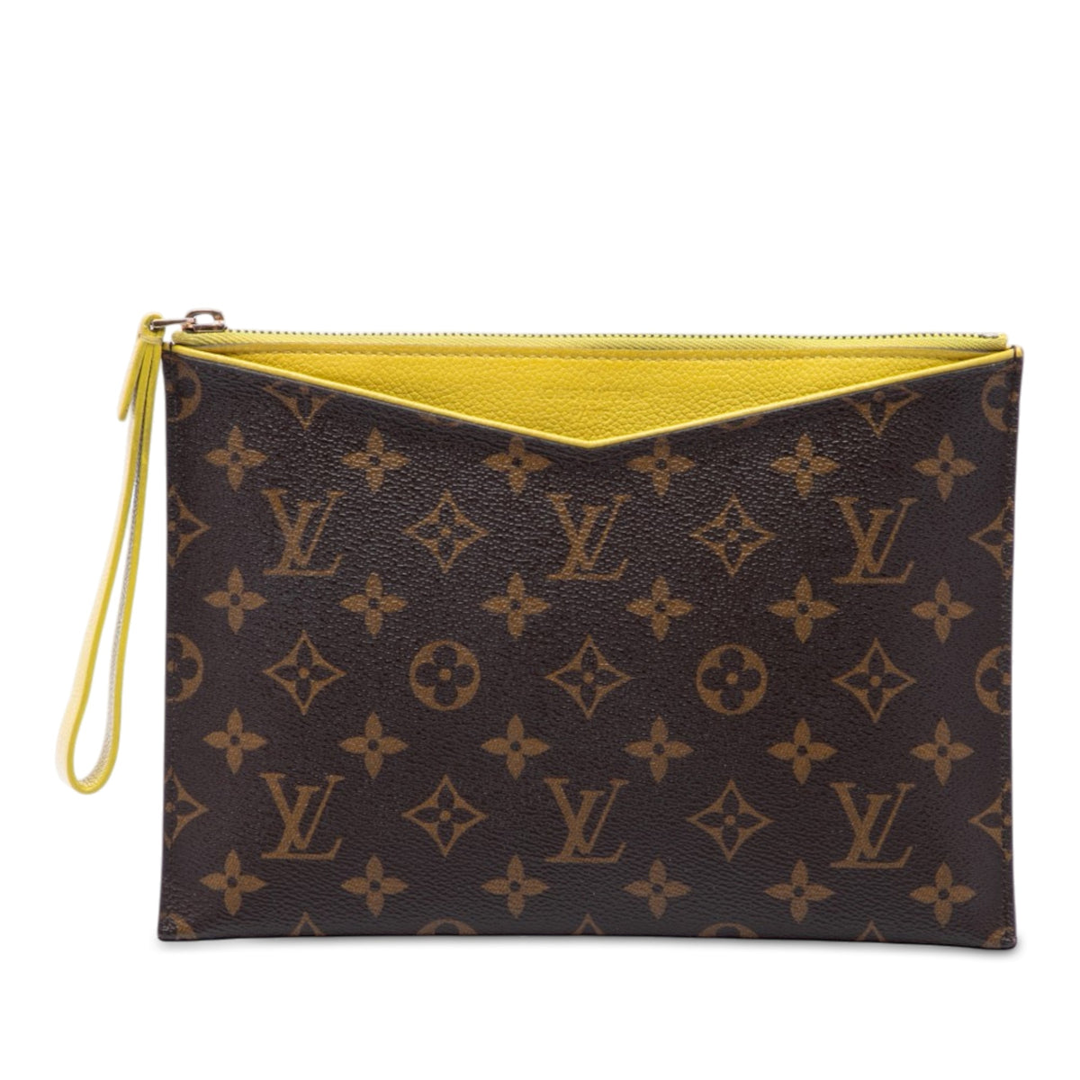 Louis Vuitton Monogram Daily Pouch — Brown