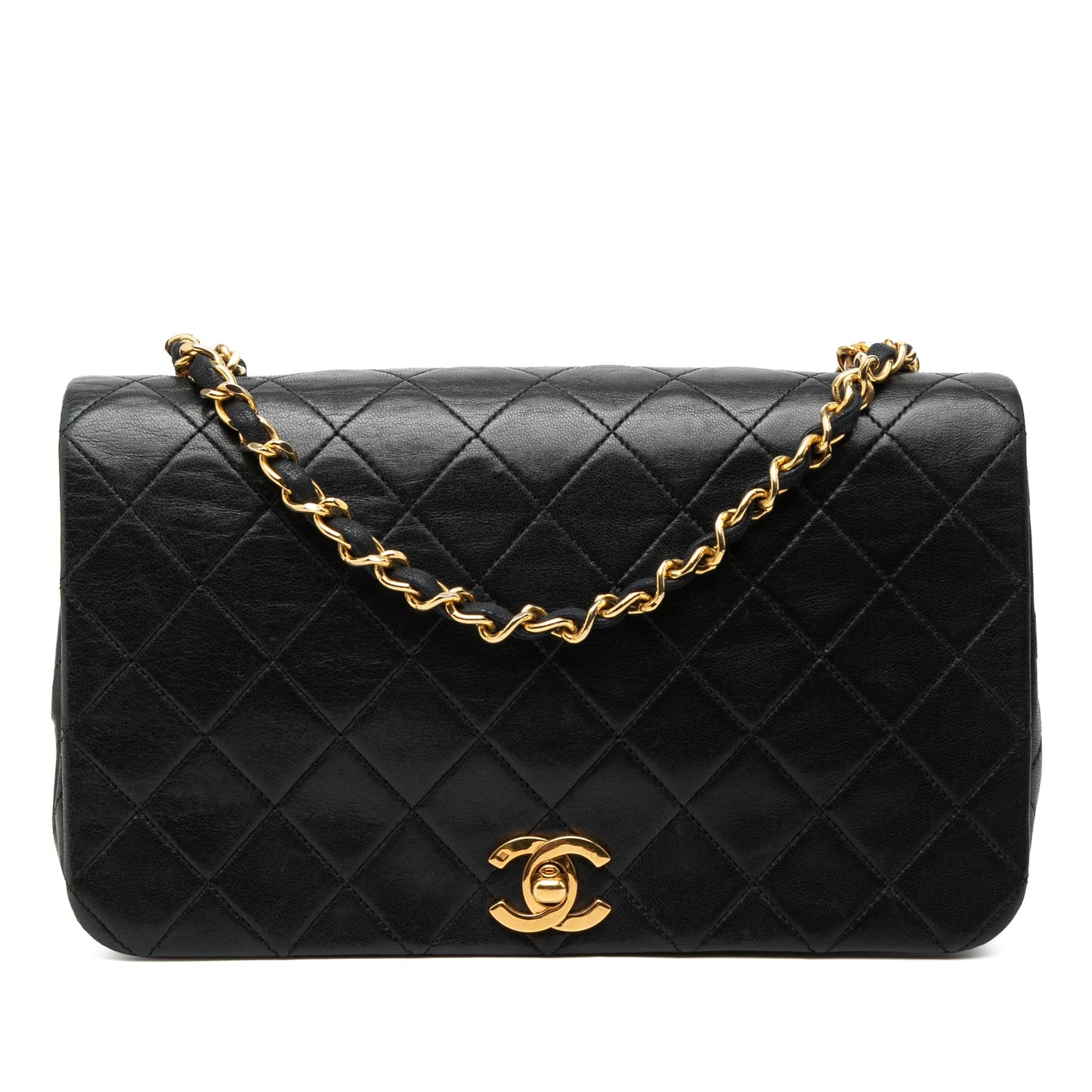 Chanel Medium Quilted Lambskin Full Flap