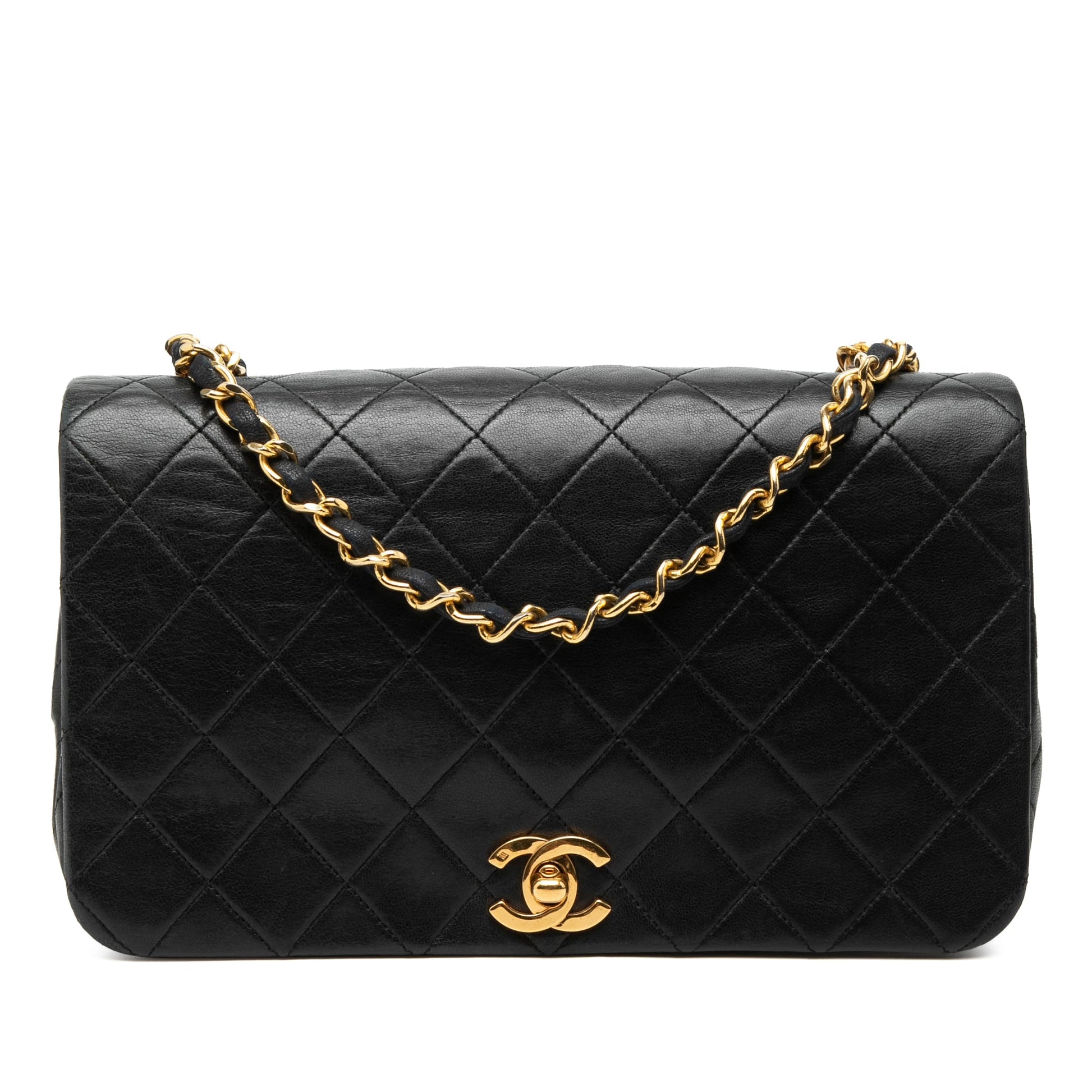Chanel Medium Quilted Lambskin Full Flap