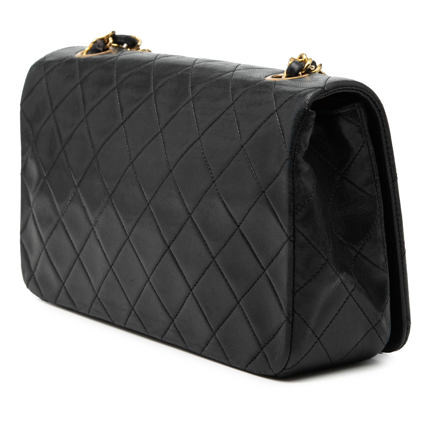 Chanel Medium Quilted Lambskin Full Flap