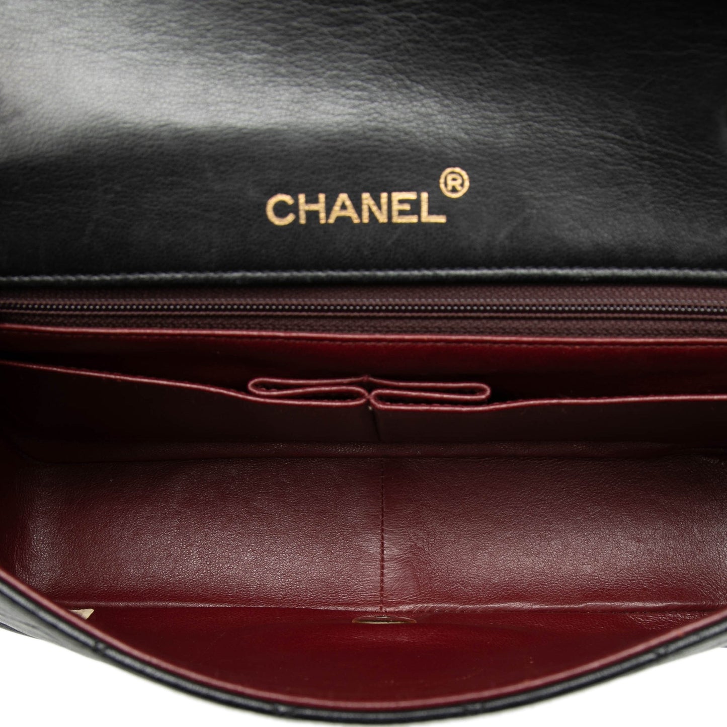 Chanel Medium Quilted Lambskin Full Flap