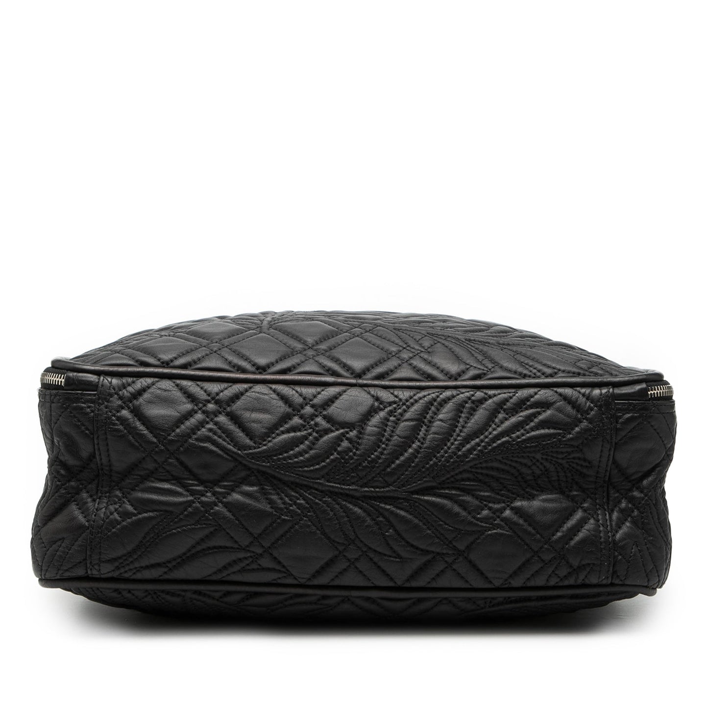 Balenciaga Medium Quilted Lambskin Blanket Square Satchel