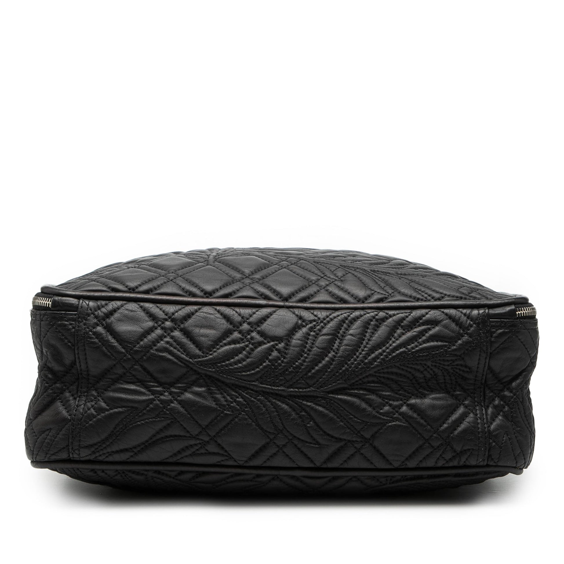 Balenciaga Medium Quilted Lambskin Blanket Square Satchel