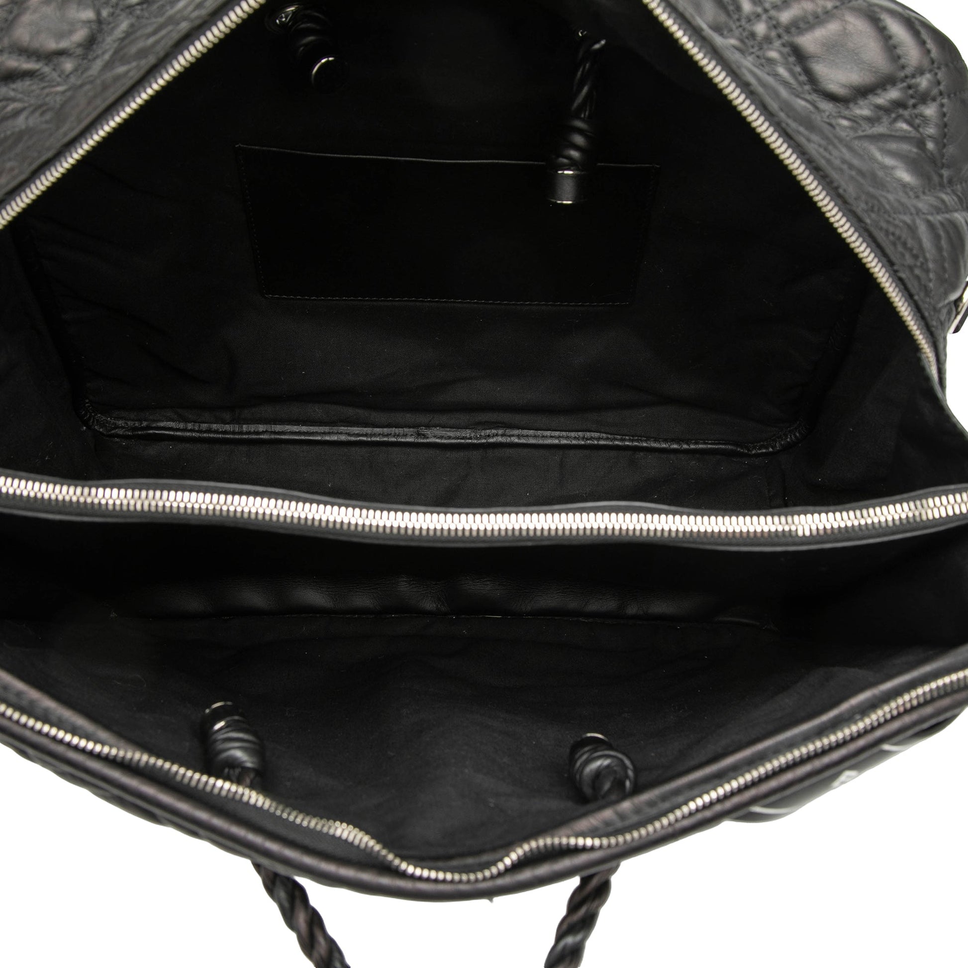 Balenciaga Medium Quilted Lambskin Blanket Square Satchel