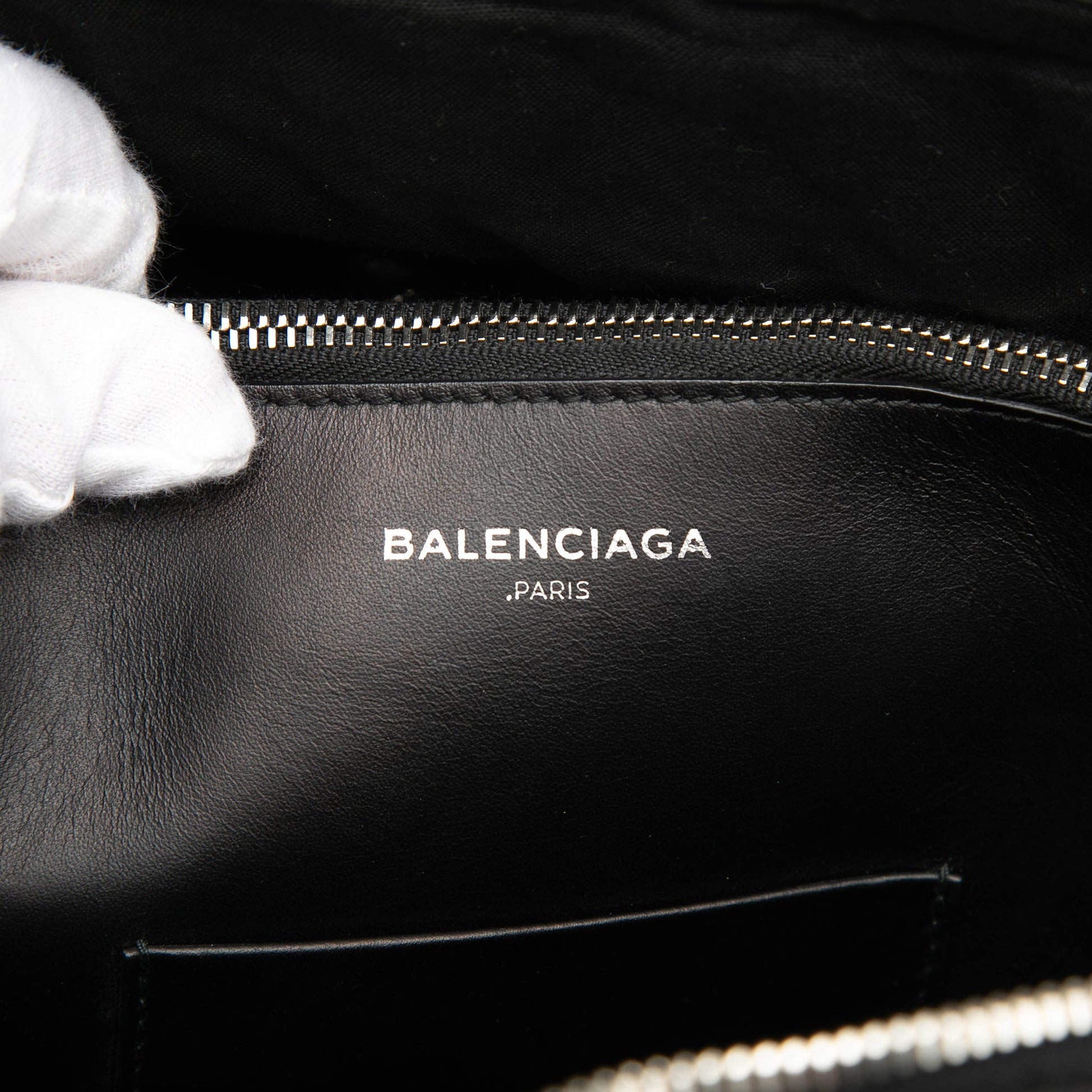 Balenciaga Medium Quilted Lambskin Blanket Square Satchel