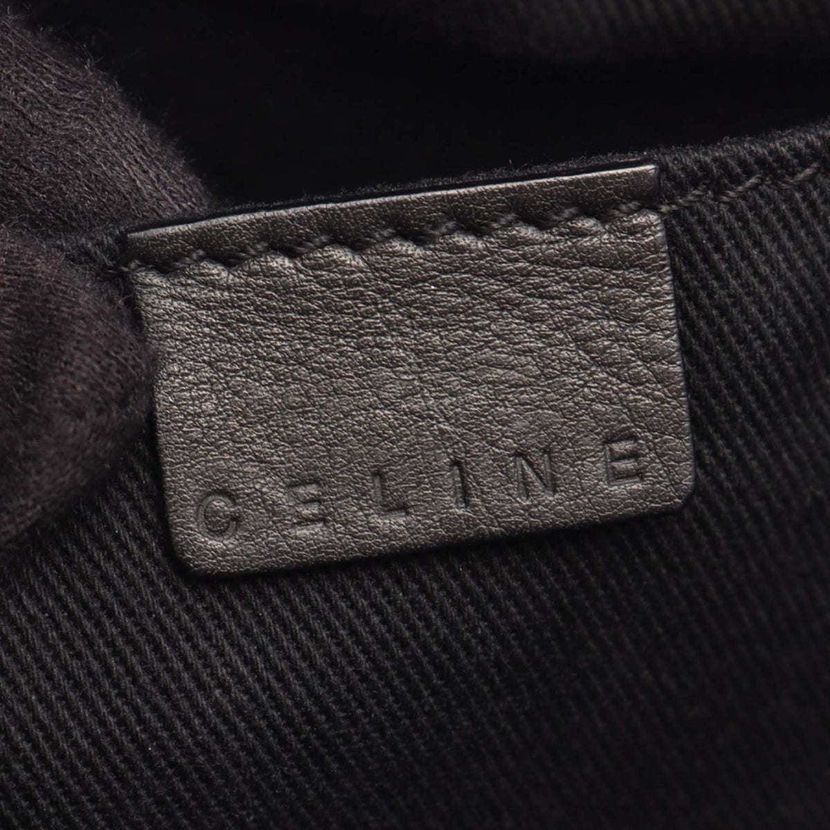 Celine Leather Boogie Handbag — Black