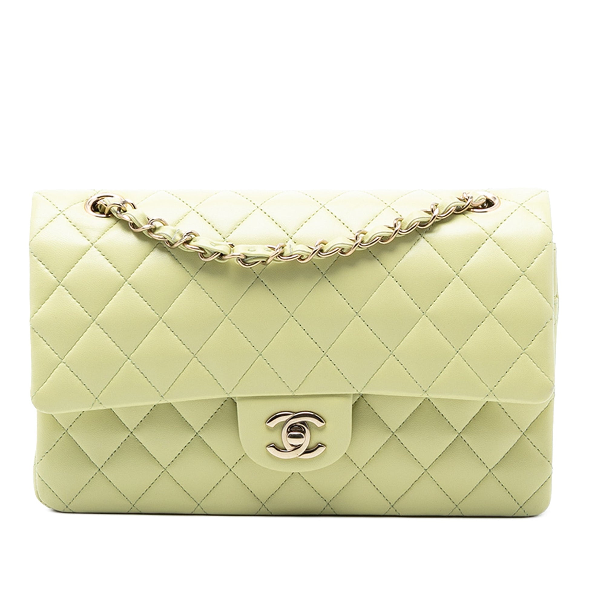 Chanel Medium Classic Lambskin Double Flap