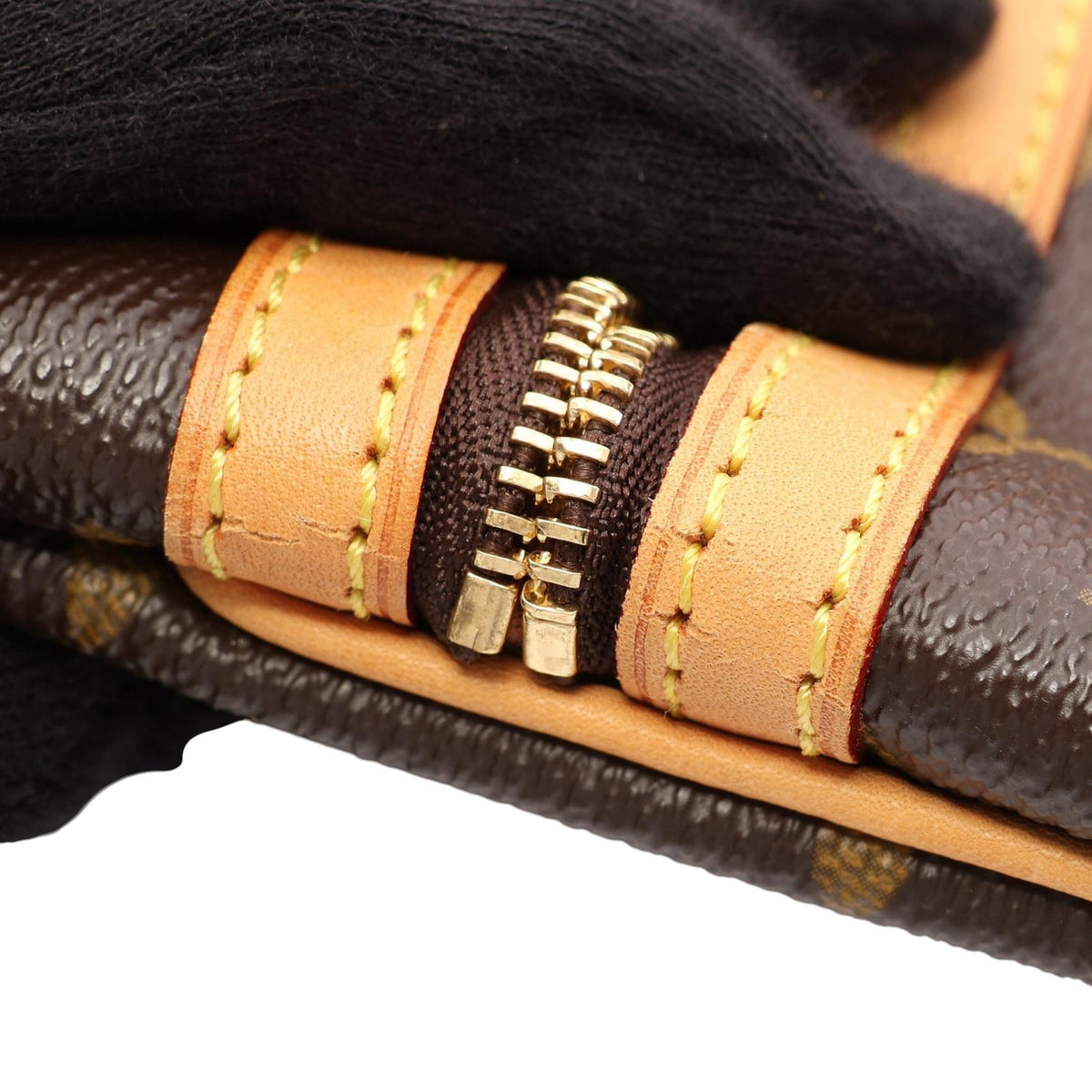 Louis Vuitton Monogram Bosphore Pochette — Brown