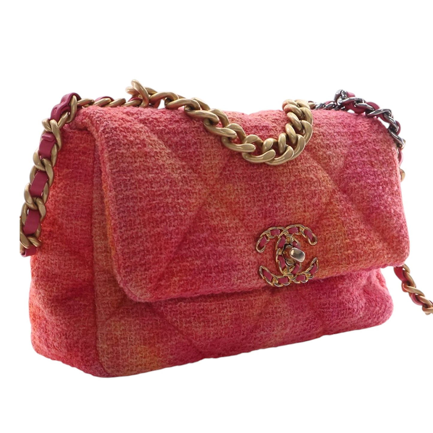 Chanel Medium Tweed Ombre 19 Flap