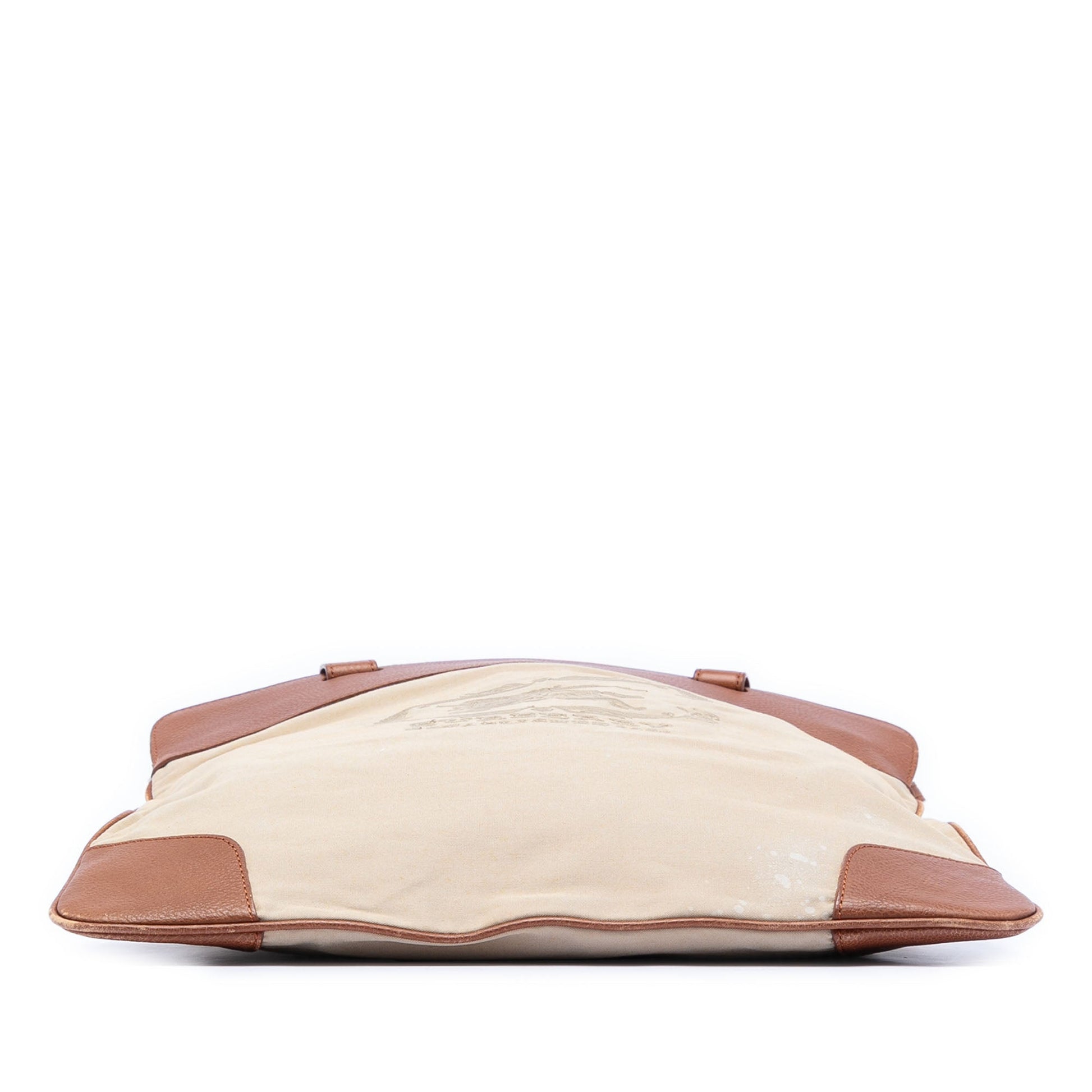 Burberry Canvas Stowell Roll Up Tote