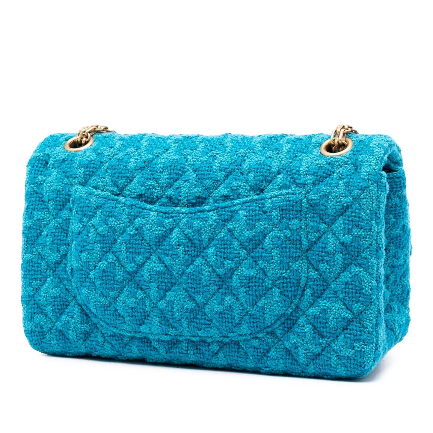 Chanel Quilted Tweed Reissue 2.55 Double Flap 225