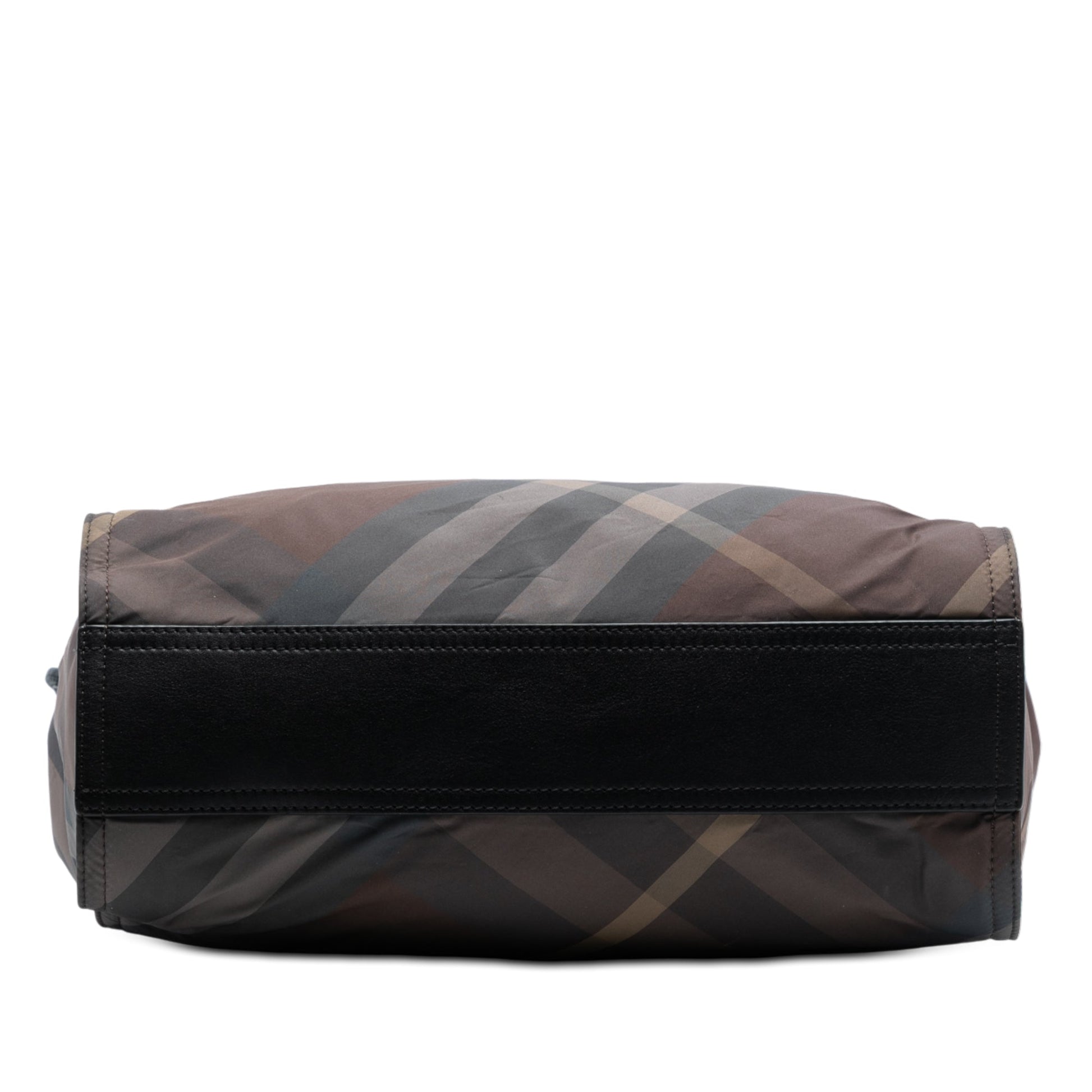 Burberry Supernova Check Nylon Buckleigh Tote