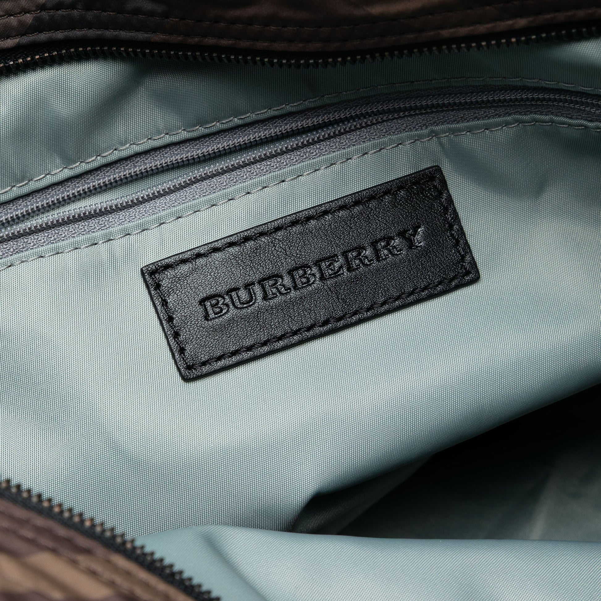 Burberry Supernova Check Nylon Buckleigh Tote