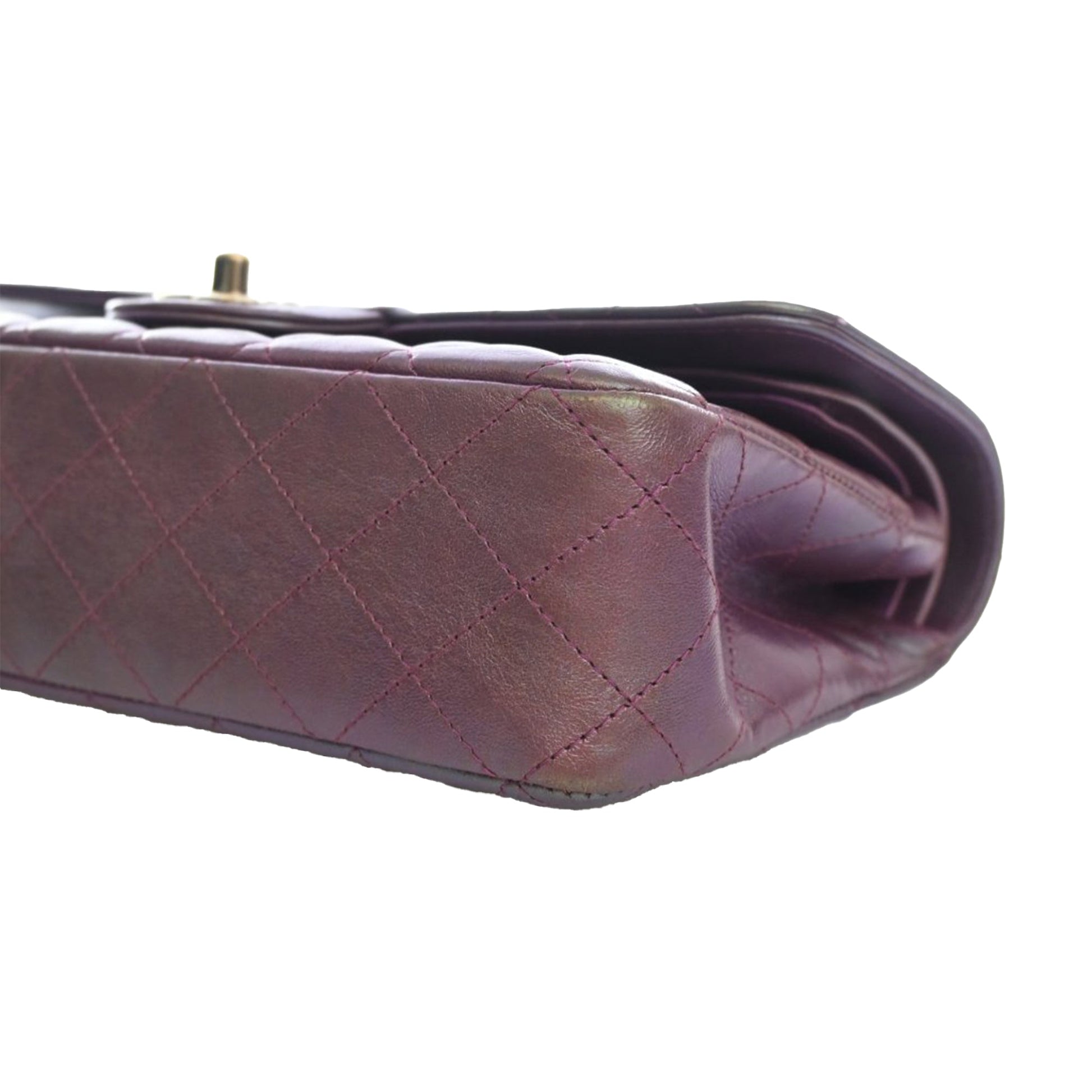 Chanel Medium Classic Iridescent Lambskin Double Flap