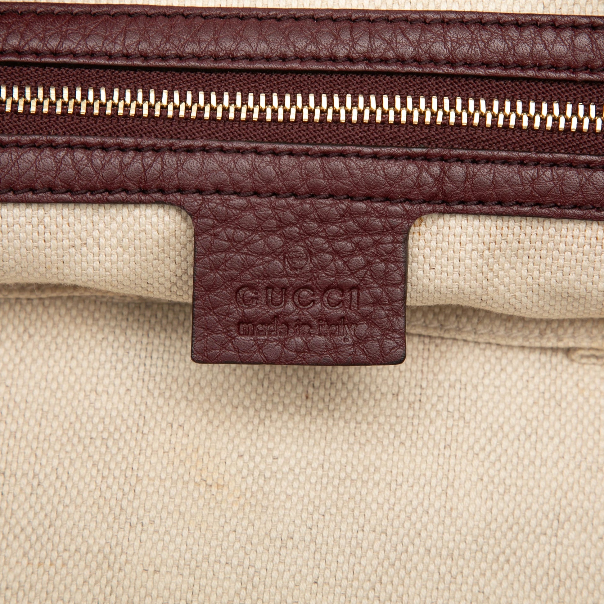 Gucci Medium Leather Soho Crossbody