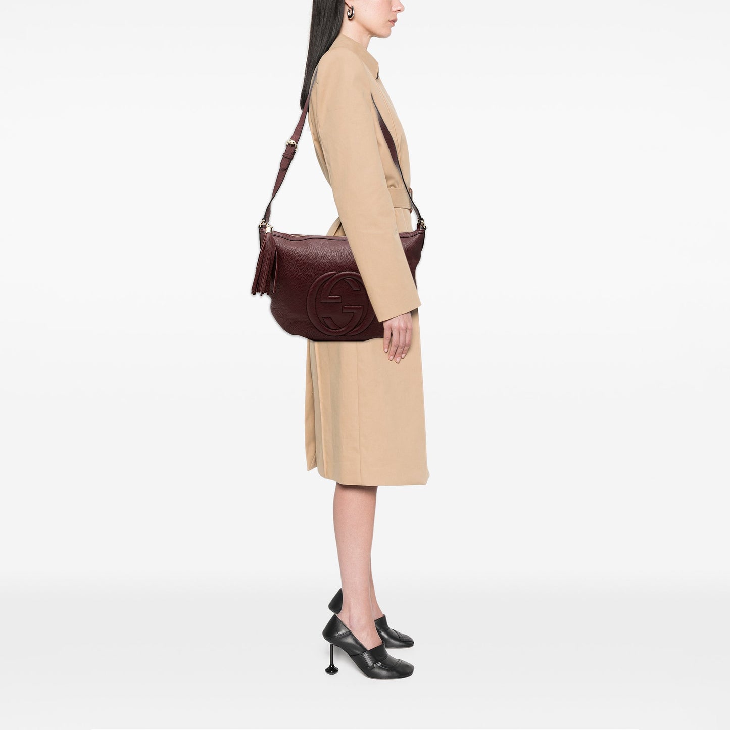 Gucci Medium Leather Soho Crossbody
