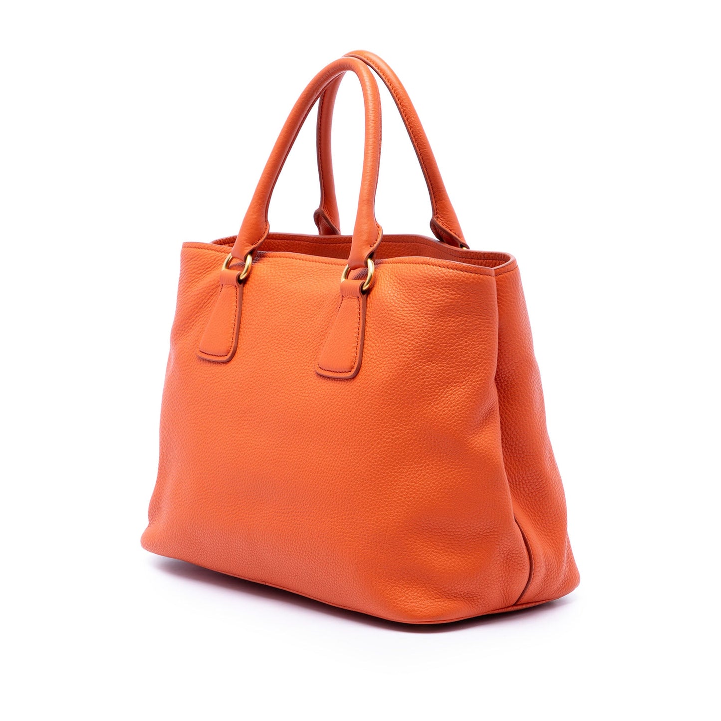 Prada Vitello Daino Open Convertible Tote