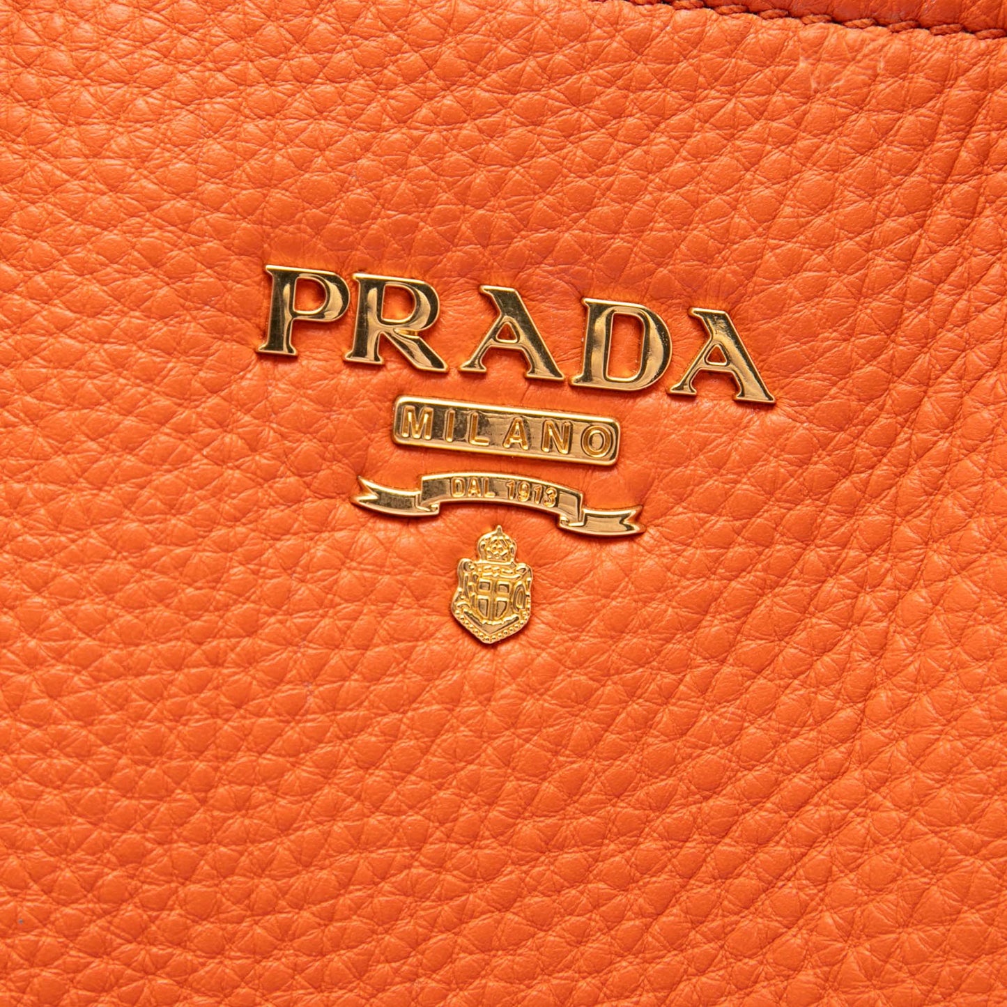 Prada Vitello Daino Open Convertible Tote