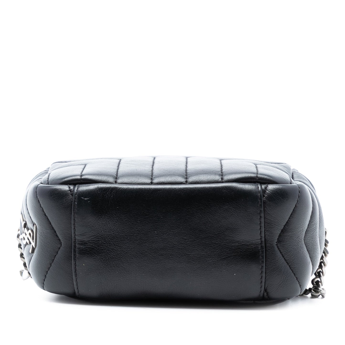Saint Laurent Small Matelasse Calfskin LouLou Bowling Bag