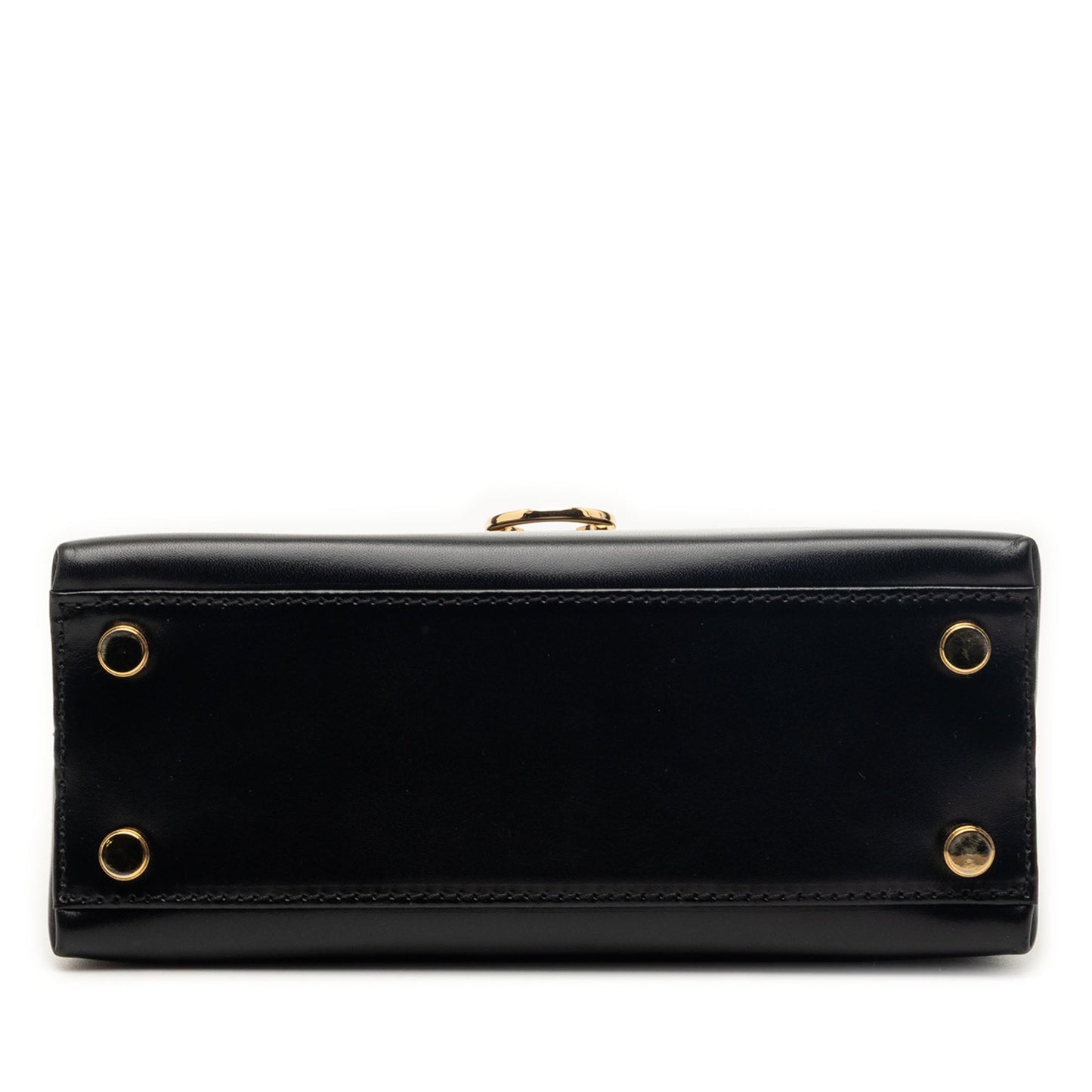 Small Leather Gancini Iconic Top Handle Bag