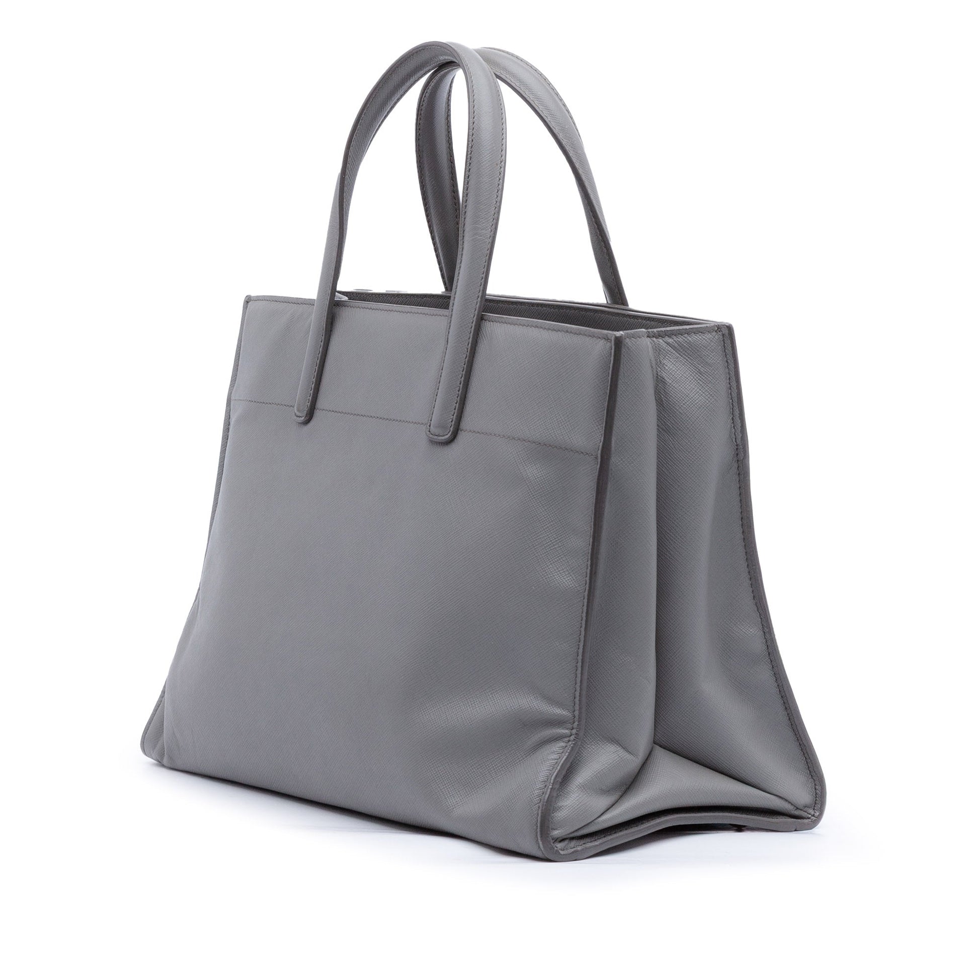Prada Saffiano Soft Triple Pocket Tote