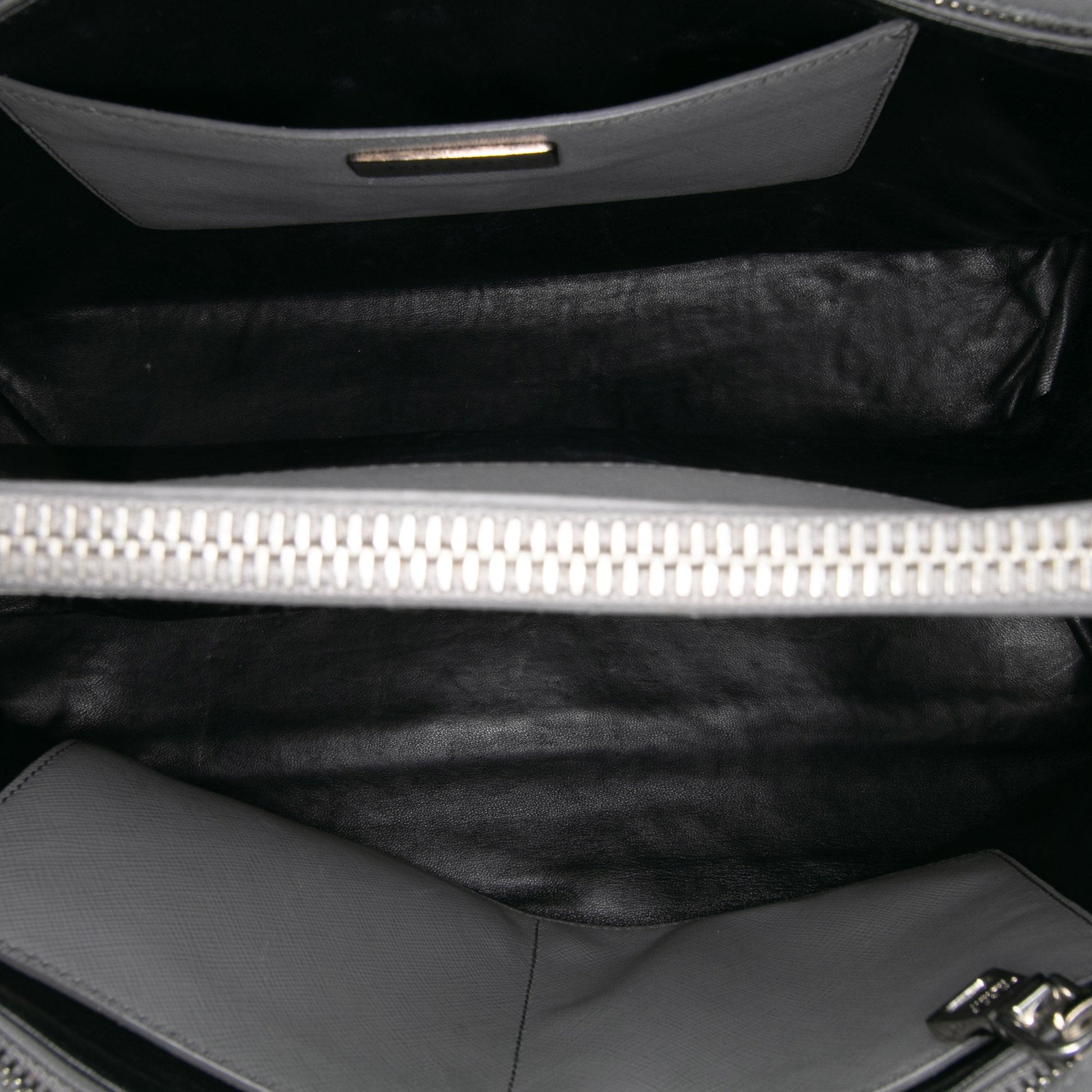 Prada Saffiano Soft Triple Pocket Tote