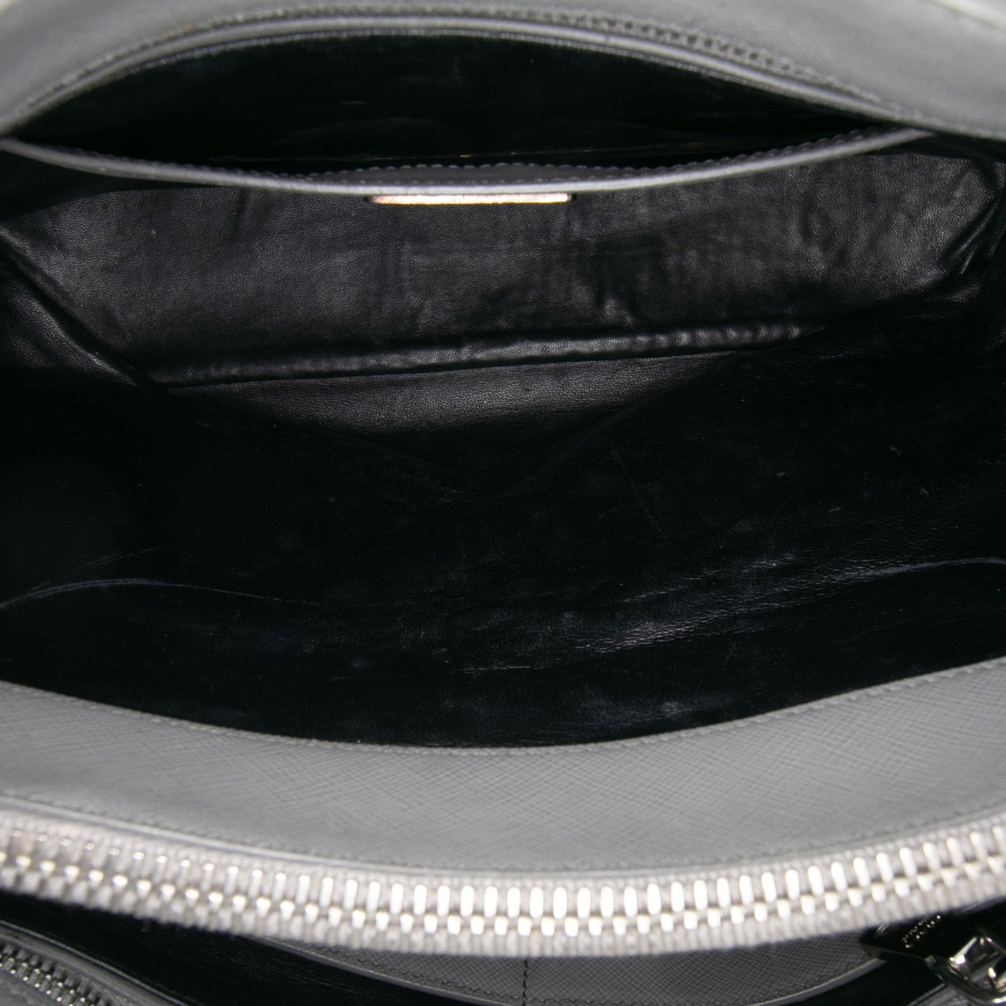 Prada Saffiano Soft Triple Pocket Tote