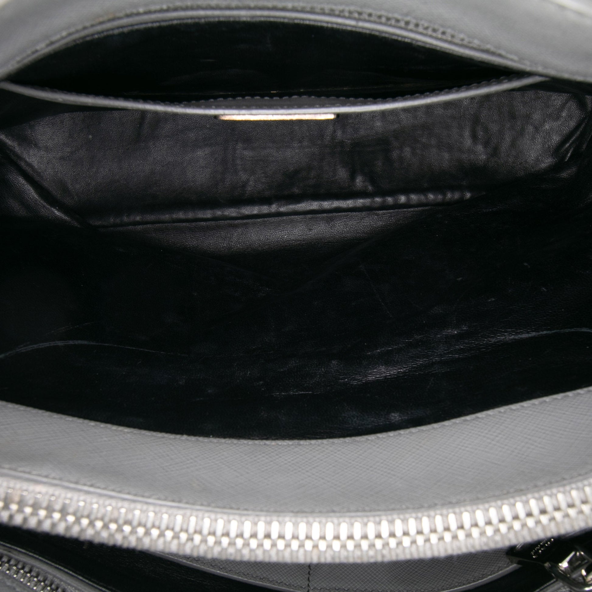 Prada Saffiano Soft Triple Pocket Tote