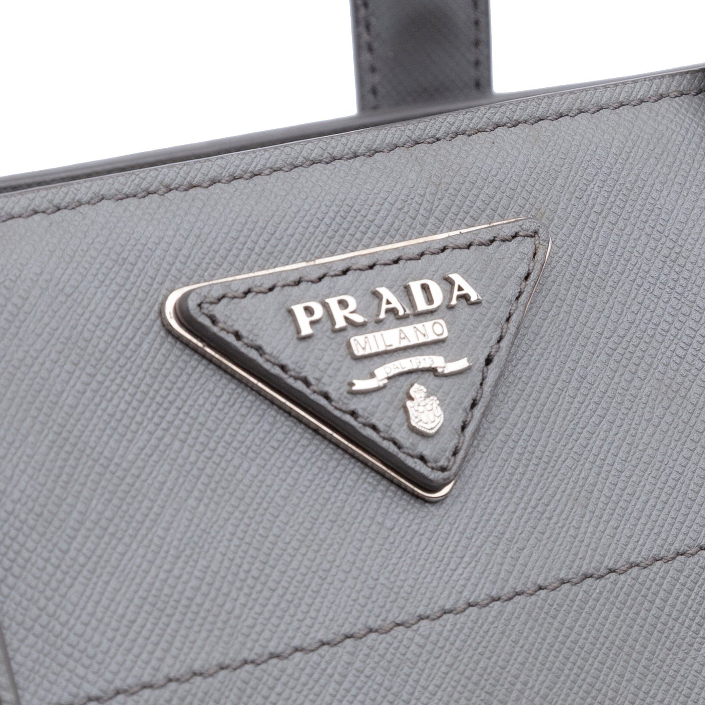 Prada Saffiano Soft Triple Pocket Tote