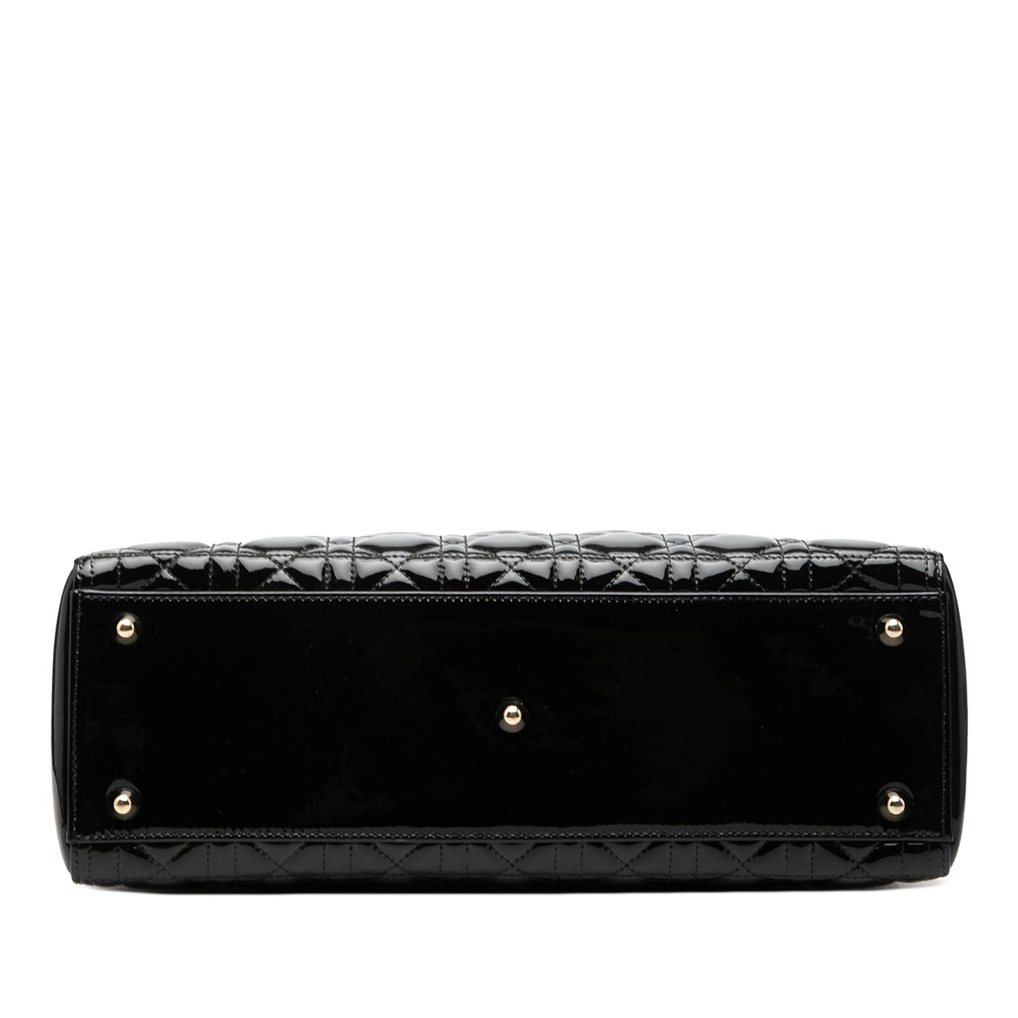 Dior Large Patent Cannage Lady Dior