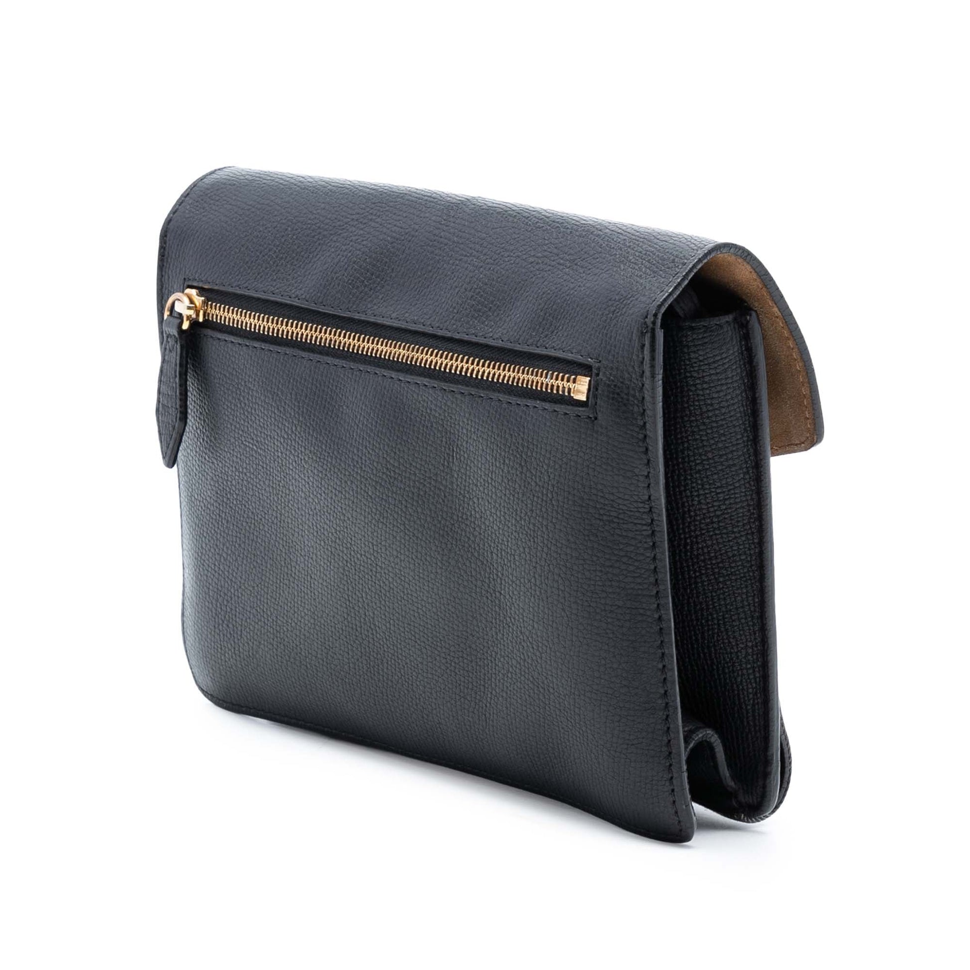 Burberry Small Leather and House Check Canvas Derby Macken Crossbody