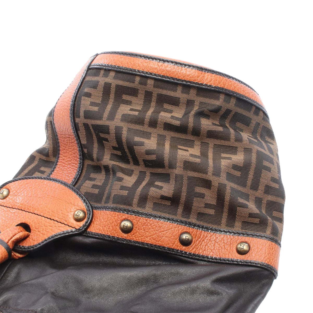 Fendi Zucca Canvas Palazzo Bucket Bag