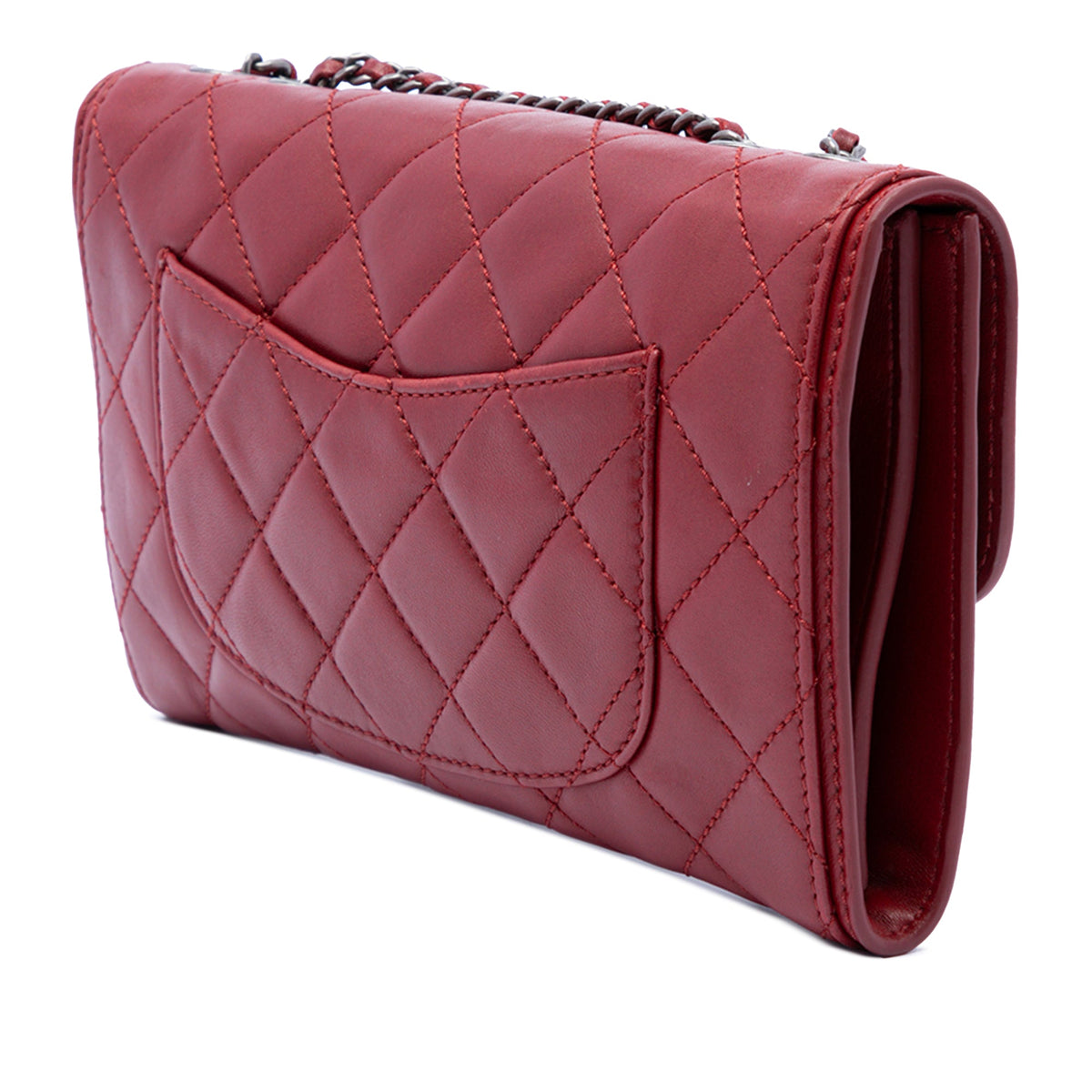 Chanel Small Quilted Lambskin Citizen Zip Flap