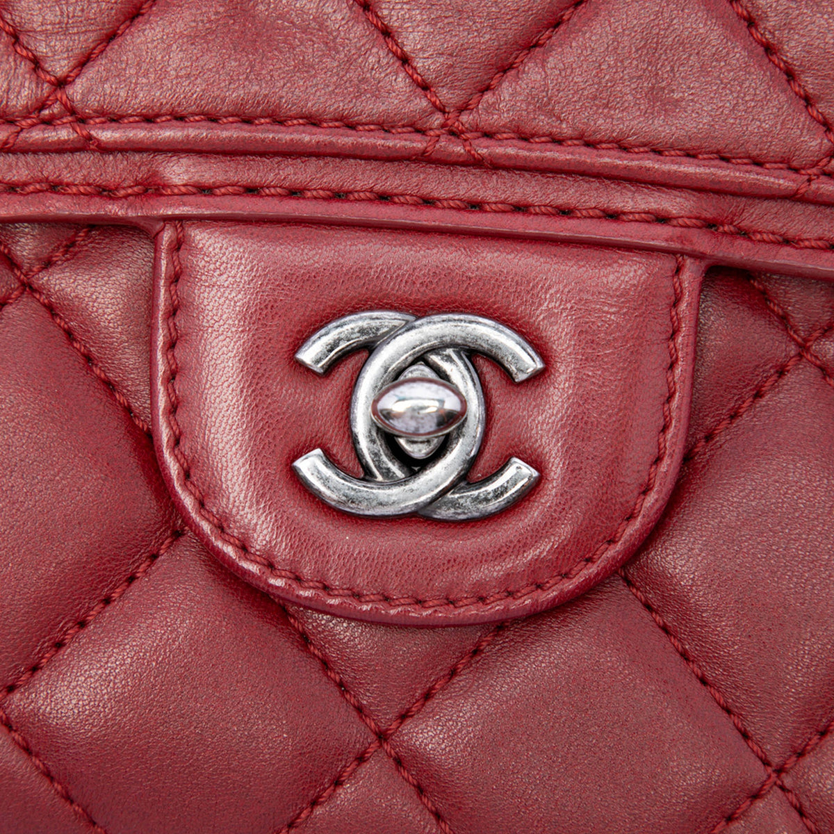 Chanel Small Quilted Lambskin Citizen Zip Flap