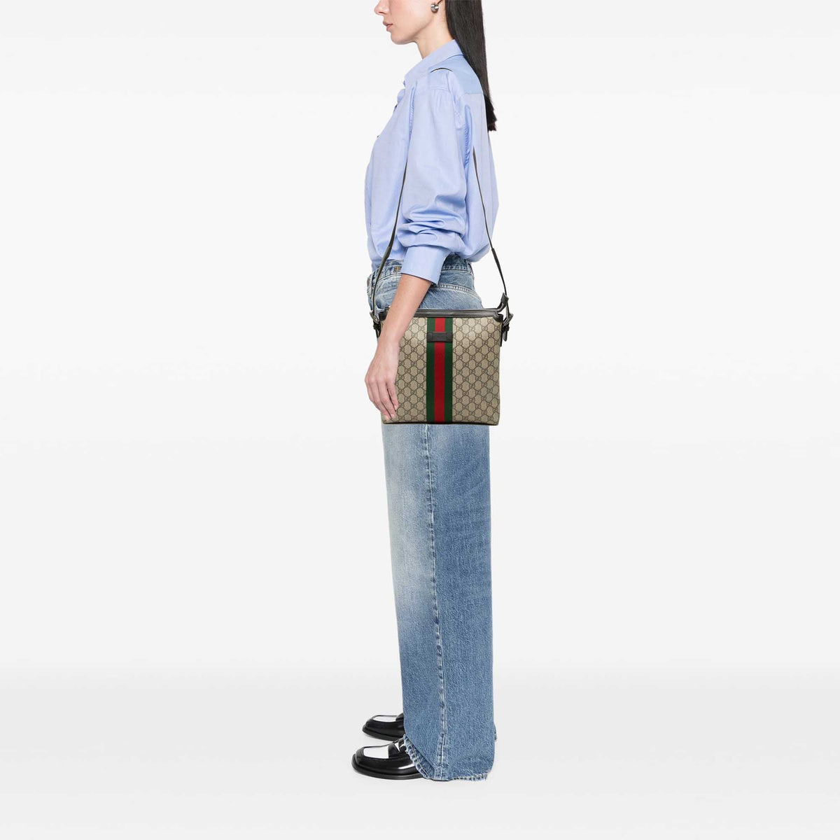 Gucci GG Supreme Web Crossbody