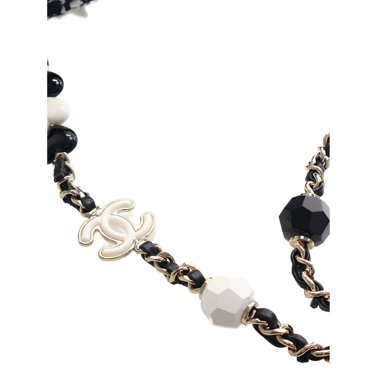 Chanel Mini Square Tweed Coco Heart Chain Flap — Black