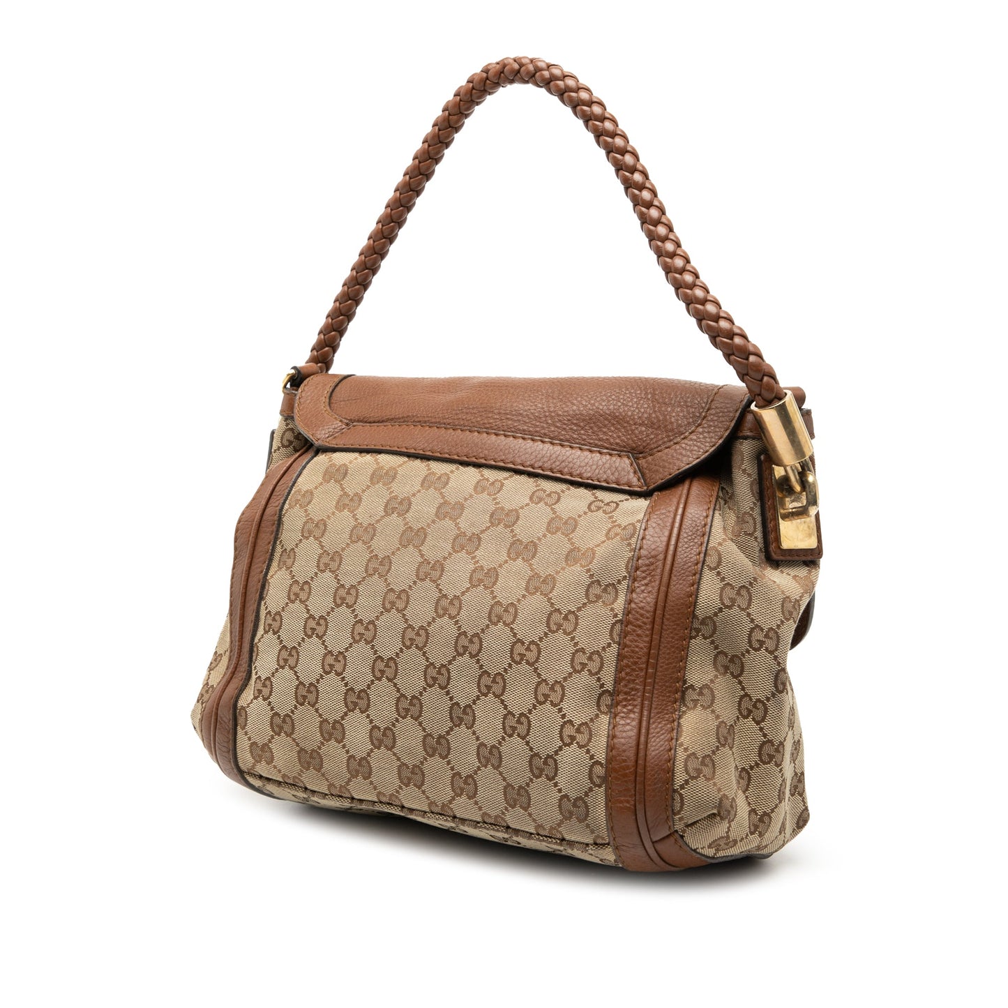 Gucci GG Canvas Bella Flap Satchel