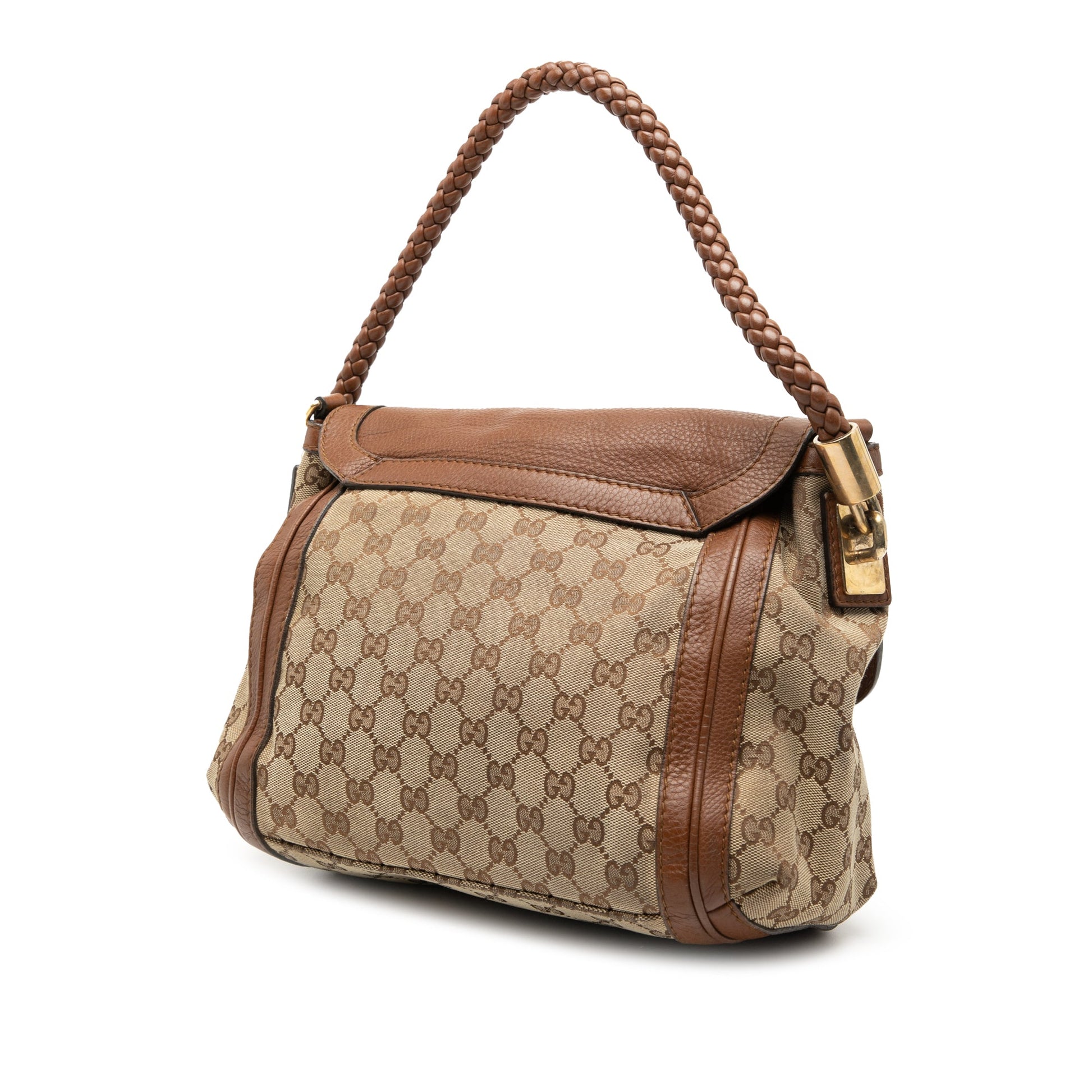 Gucci GG Canvas Bella Flap Satchel