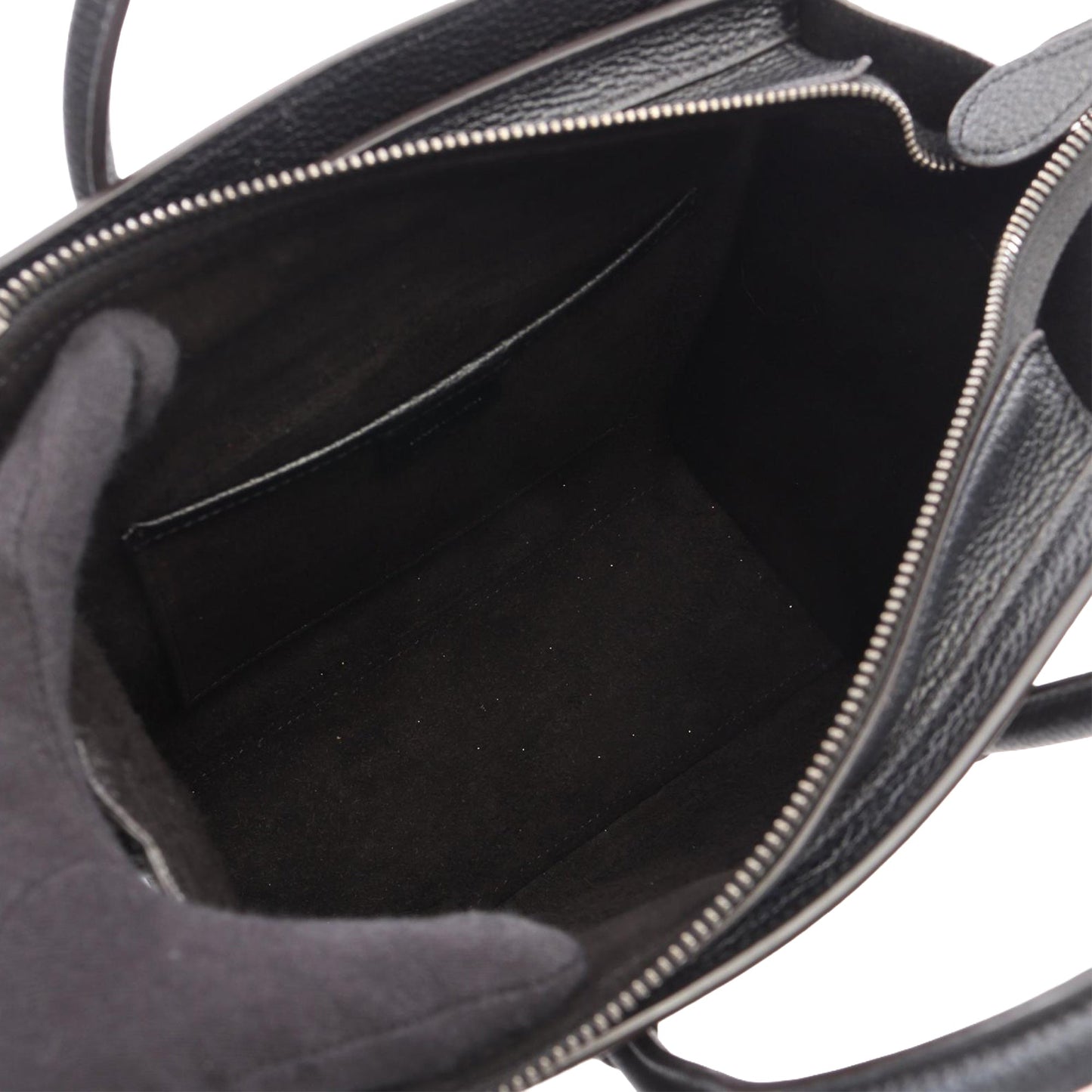 Celine Nano Drummed Calfskin Luggage Tote
