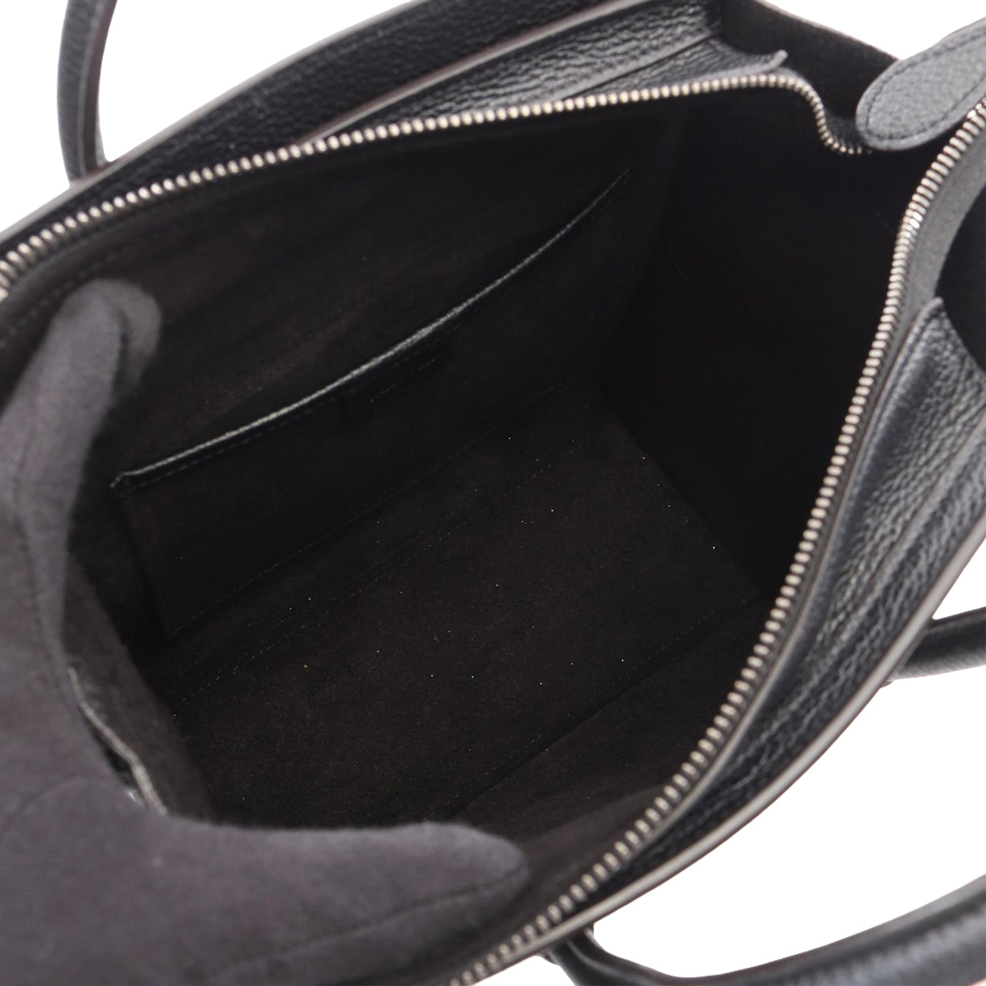 Celine Nano Drummed Calfskin Luggage Tote