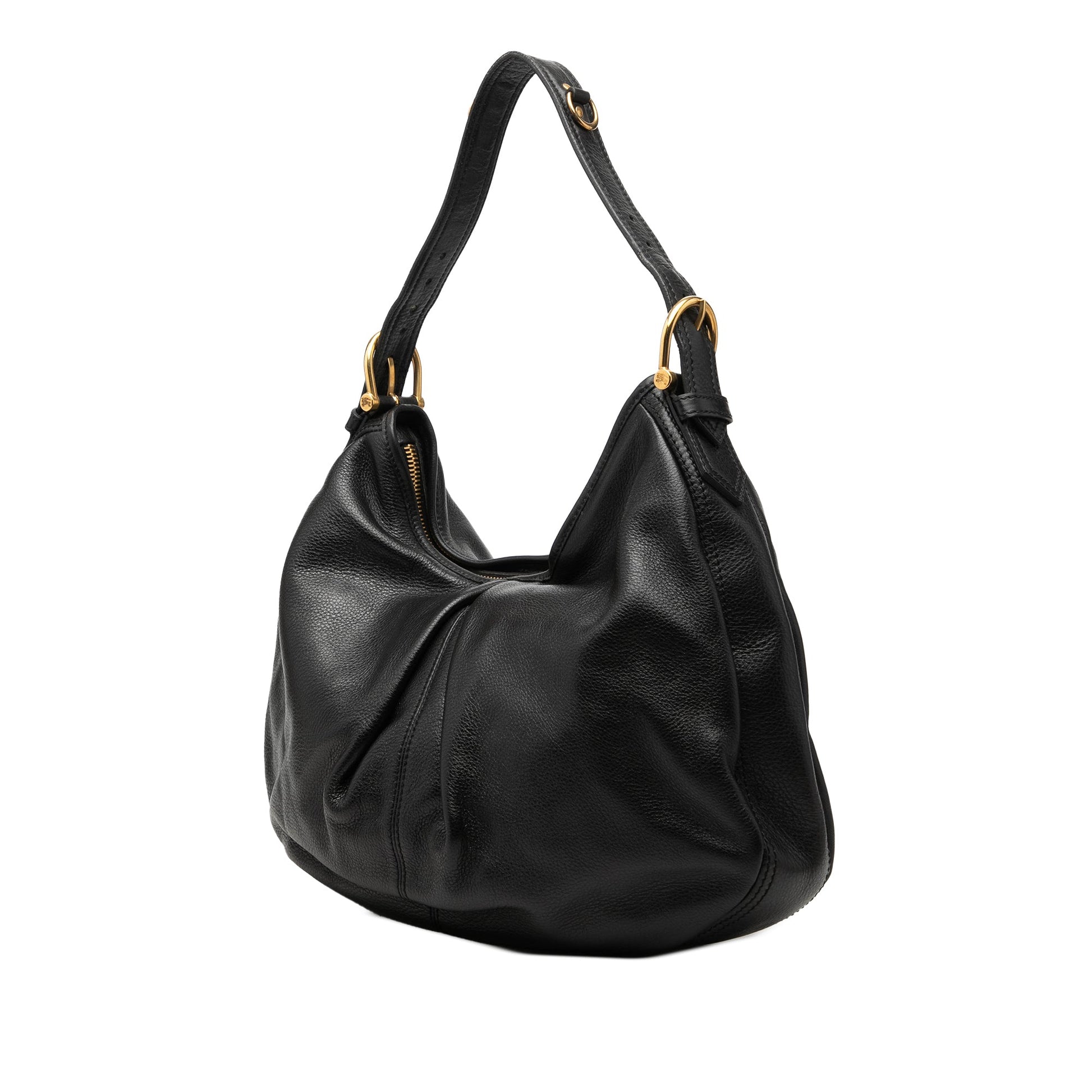 Burberry Large Leather Malika Hobo