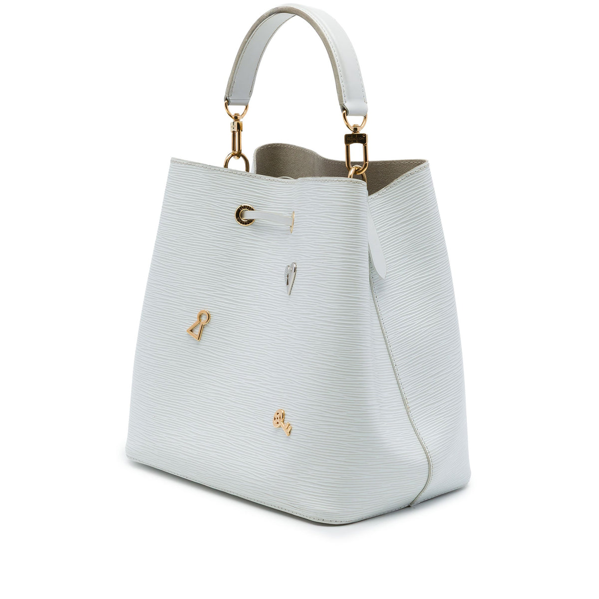 Louis Vuitton Epi Love Lock Neonoe — White