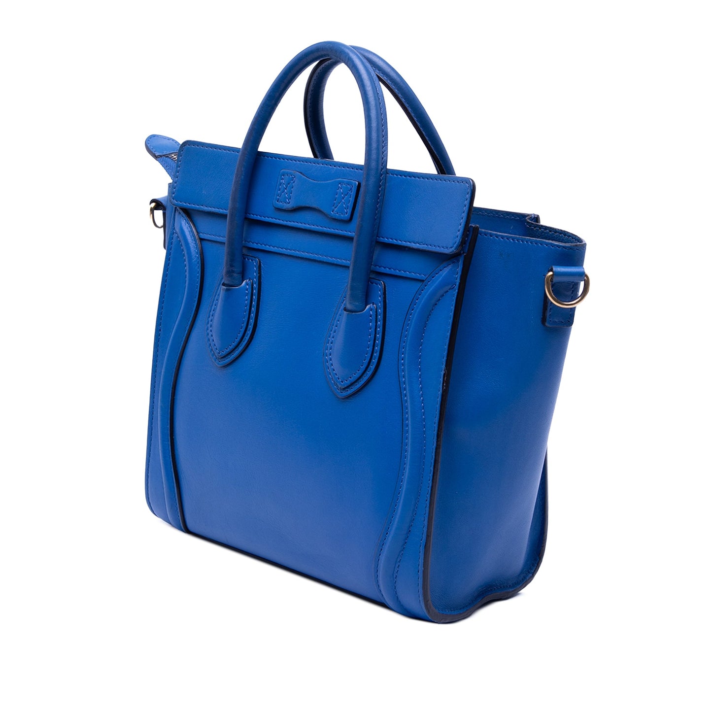 Celine Nano Leather Luggage Tote